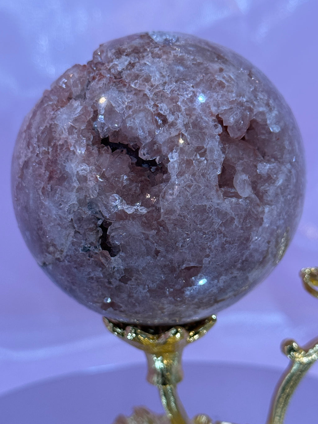 Pink Amethyst Sphere “B”