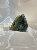 Yellow and Blue Labradorite Freeform “I”