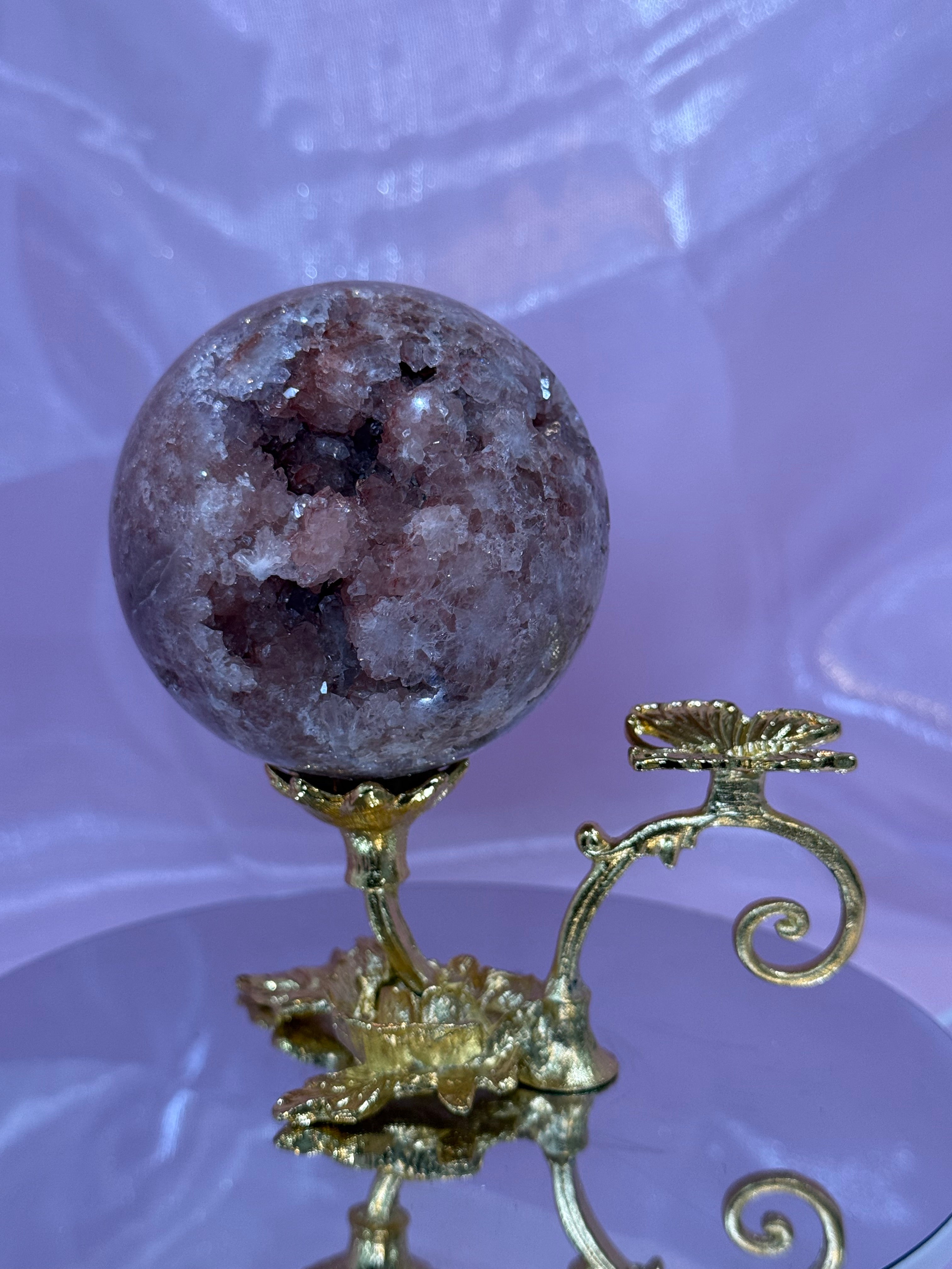 Pink Amethyst Sphere “B”