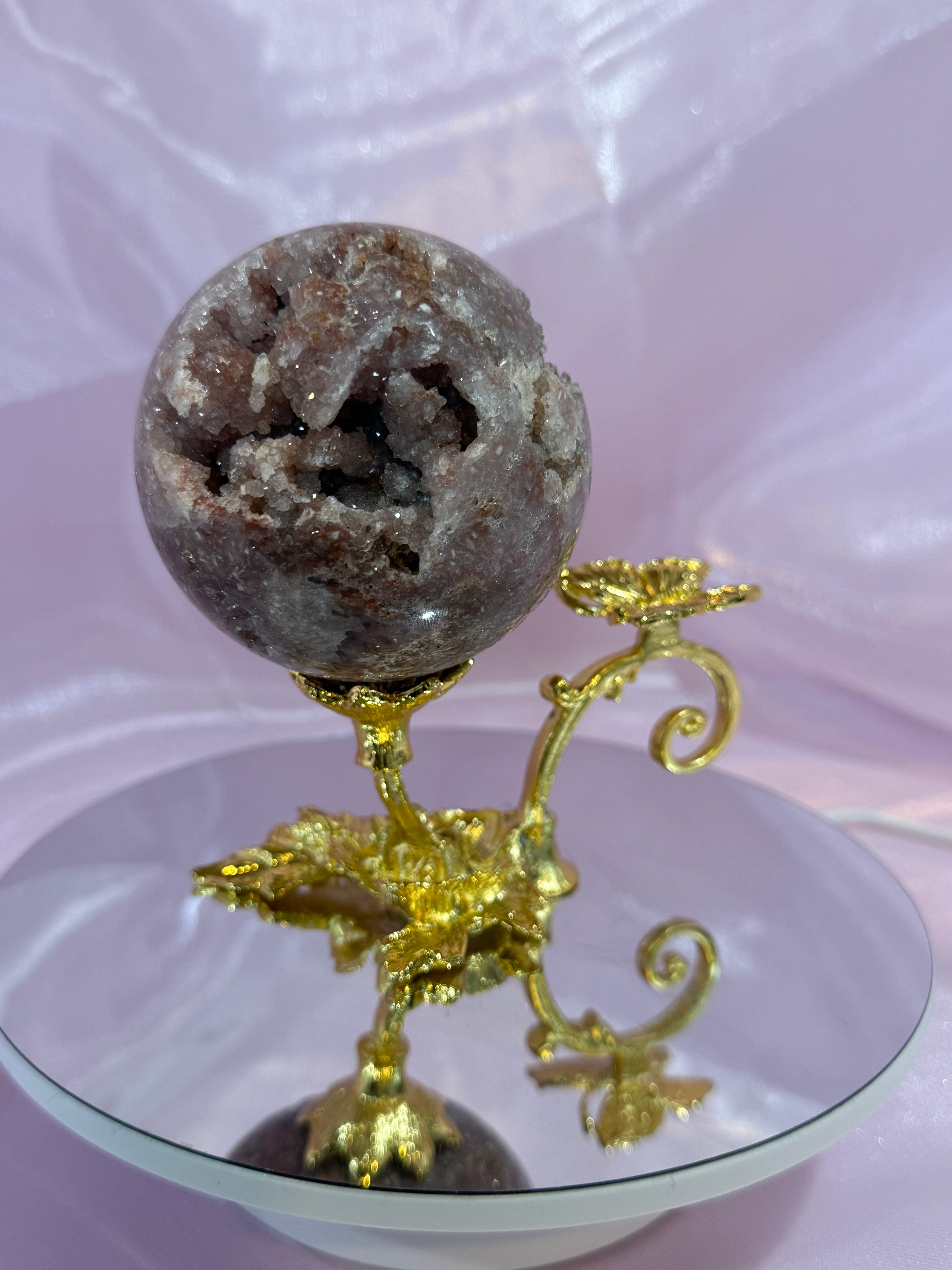 Pink Amethyst Sphere “C”