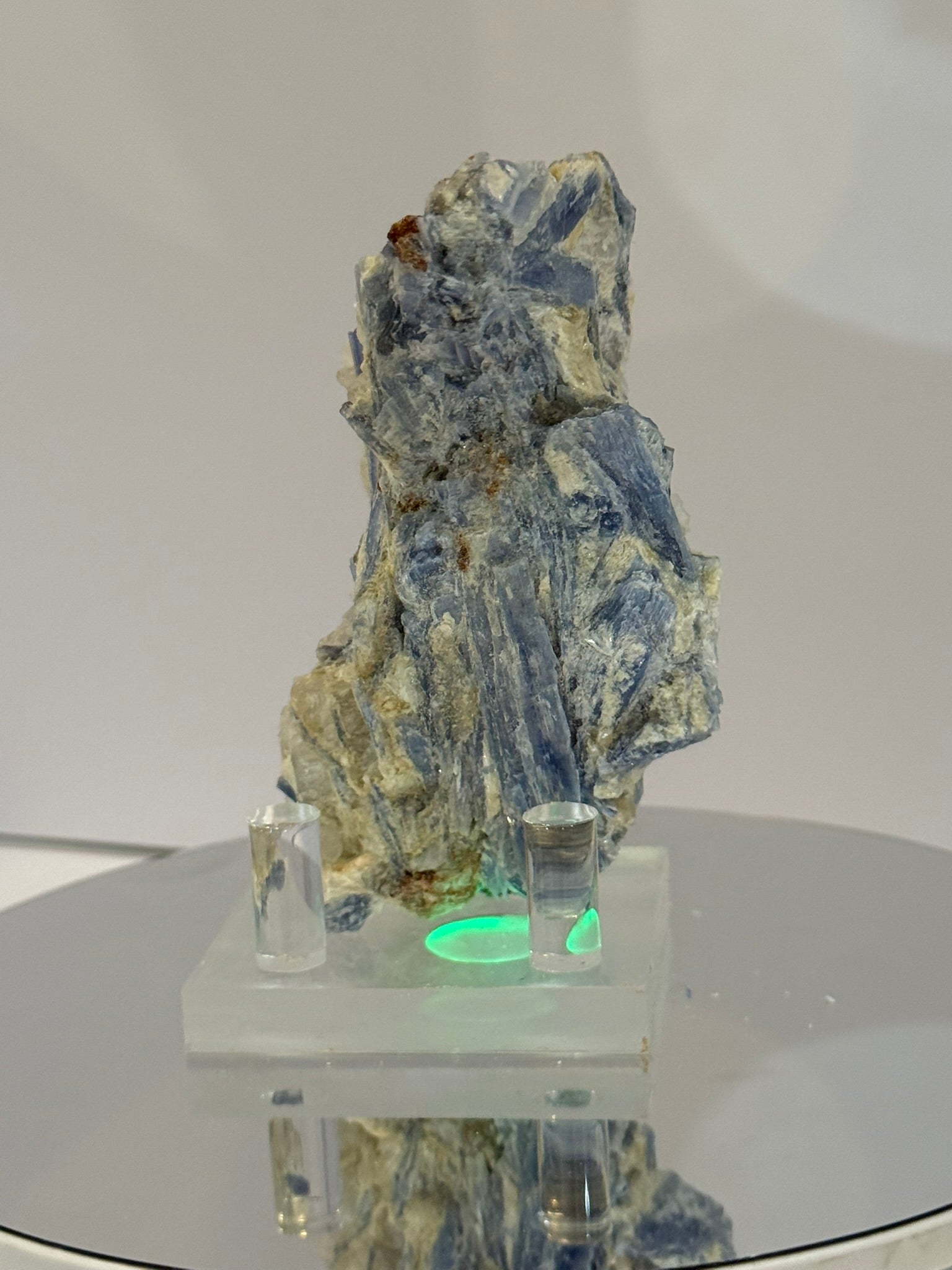 Blue Kyanite Cluster in Matrix