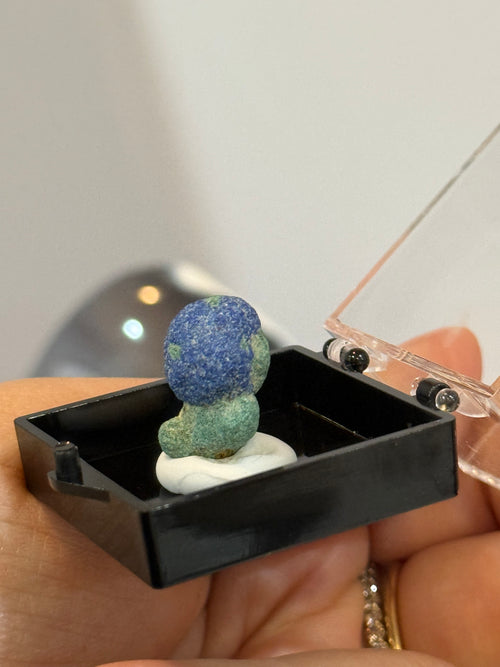 Azurite “Blueberry” with Malachite from Utah