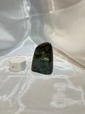 Classic Teal Flash Labradorite Freeform “G”