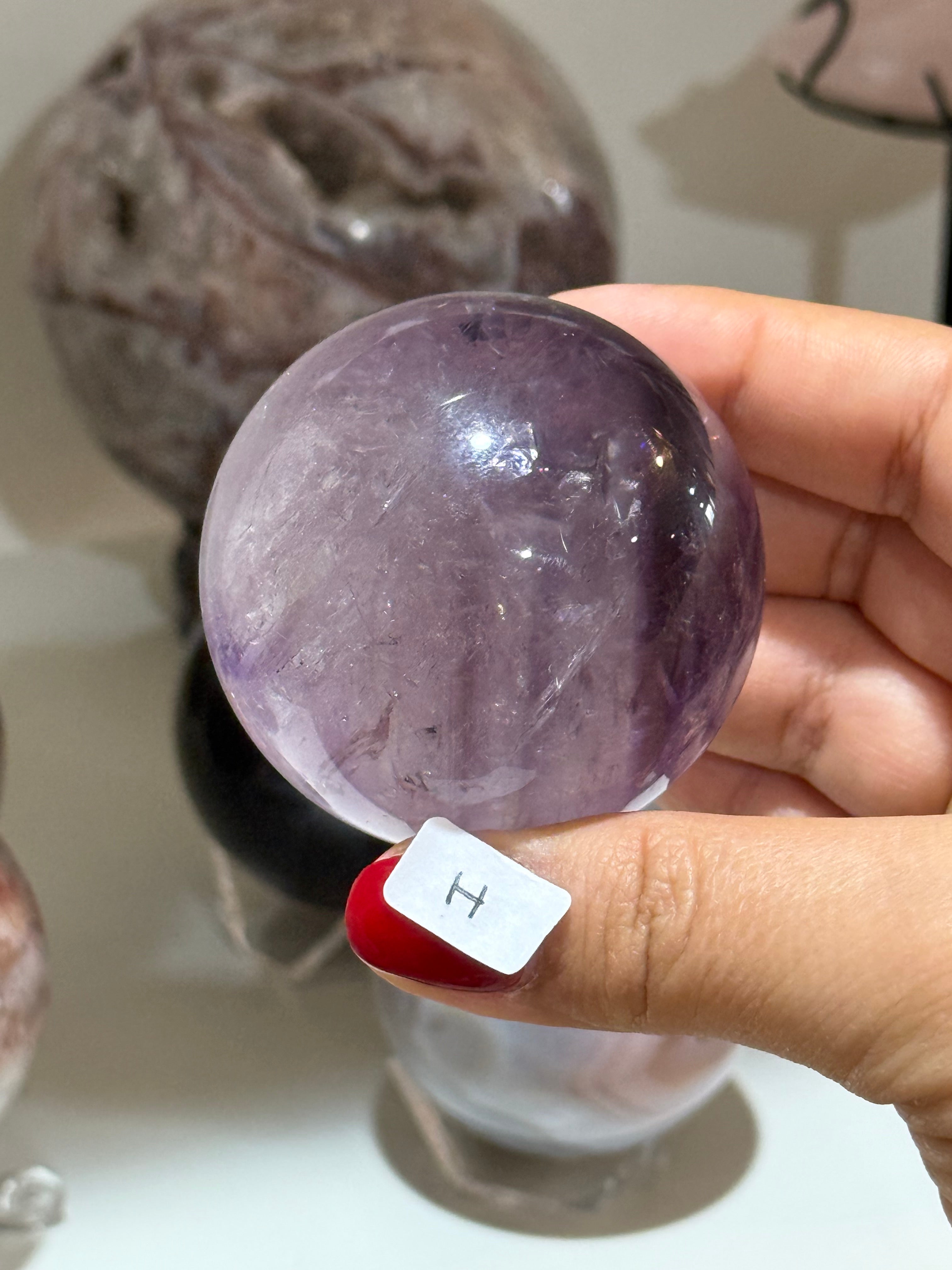 Phantom Amethyst Spheres