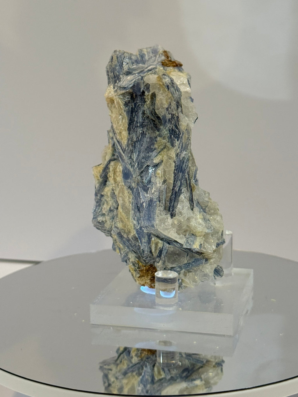 Blue Kyanite Cluster in Matrix