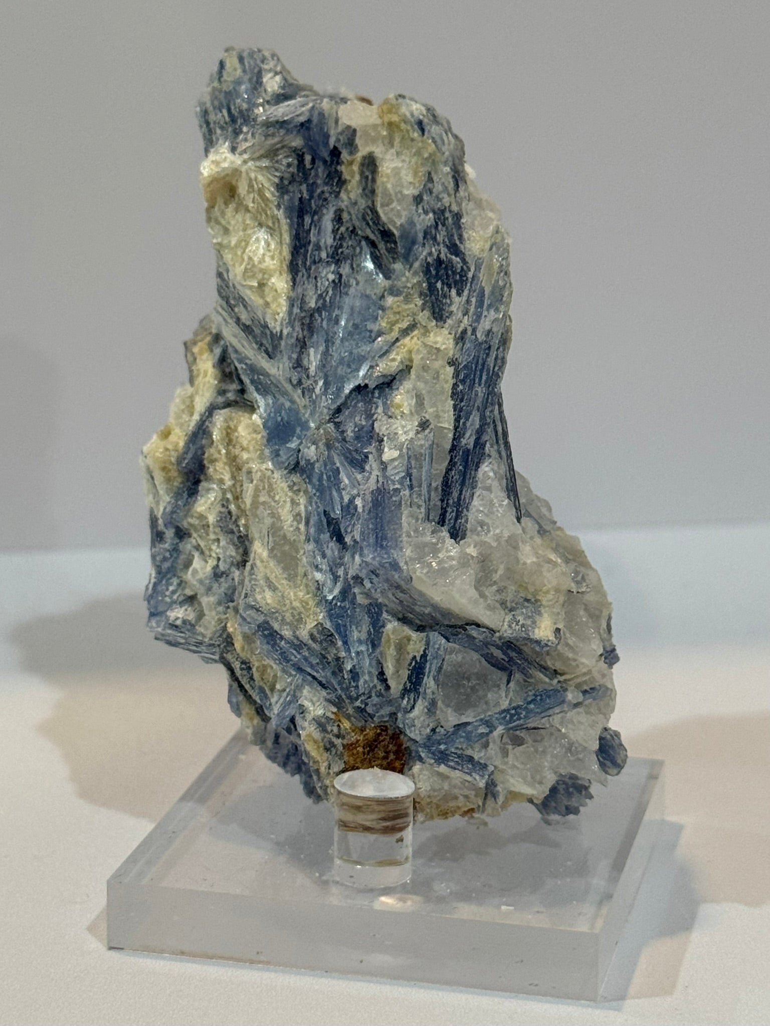 Blue Kyanite Cluster in Matrix