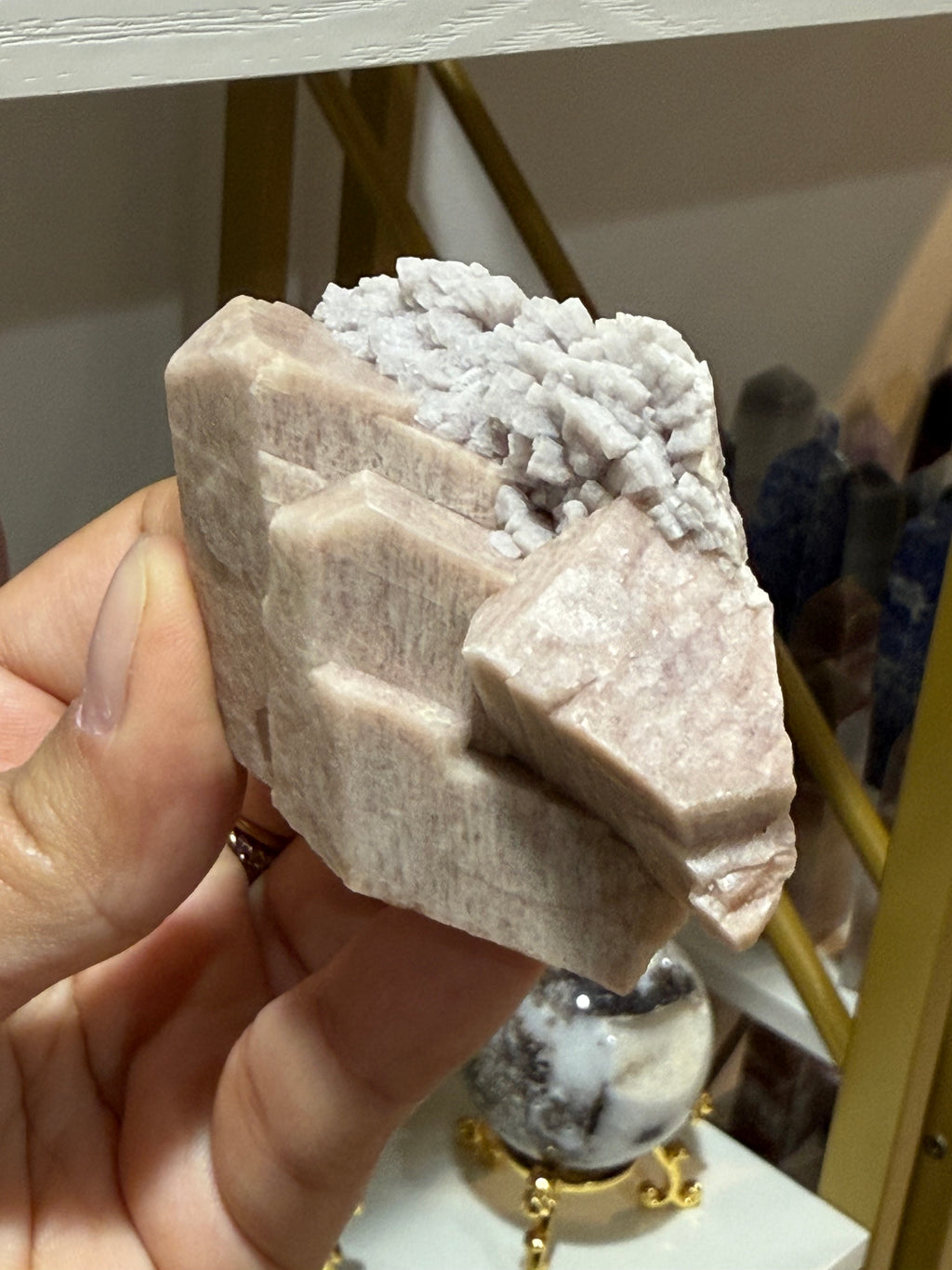 Microcline and Albite Specimen from Colorado