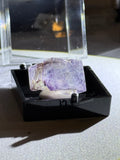 Clear and Purple Phantom Cubic Fluorite from Colorado