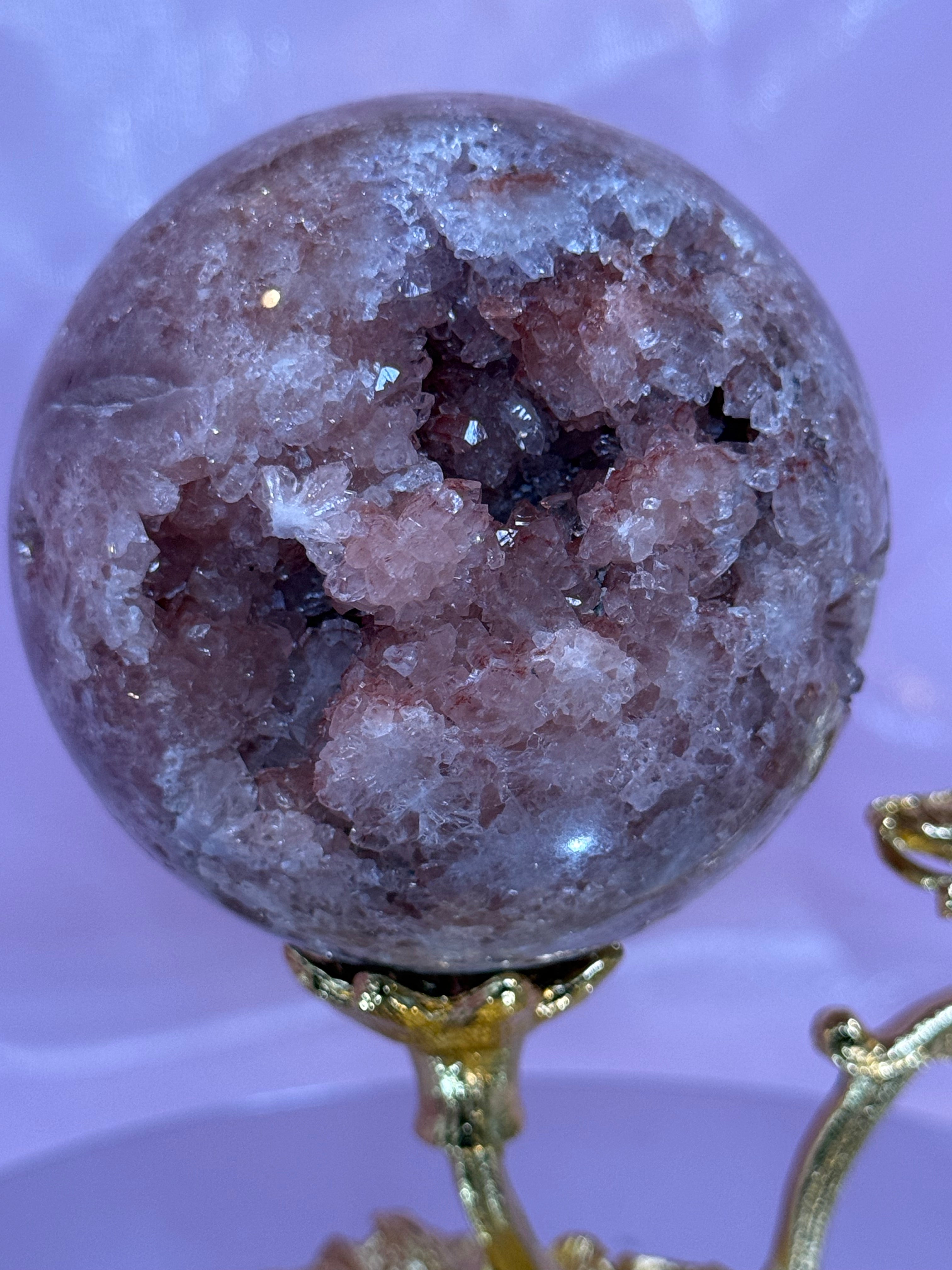 Pink Amethyst Sphere “B”