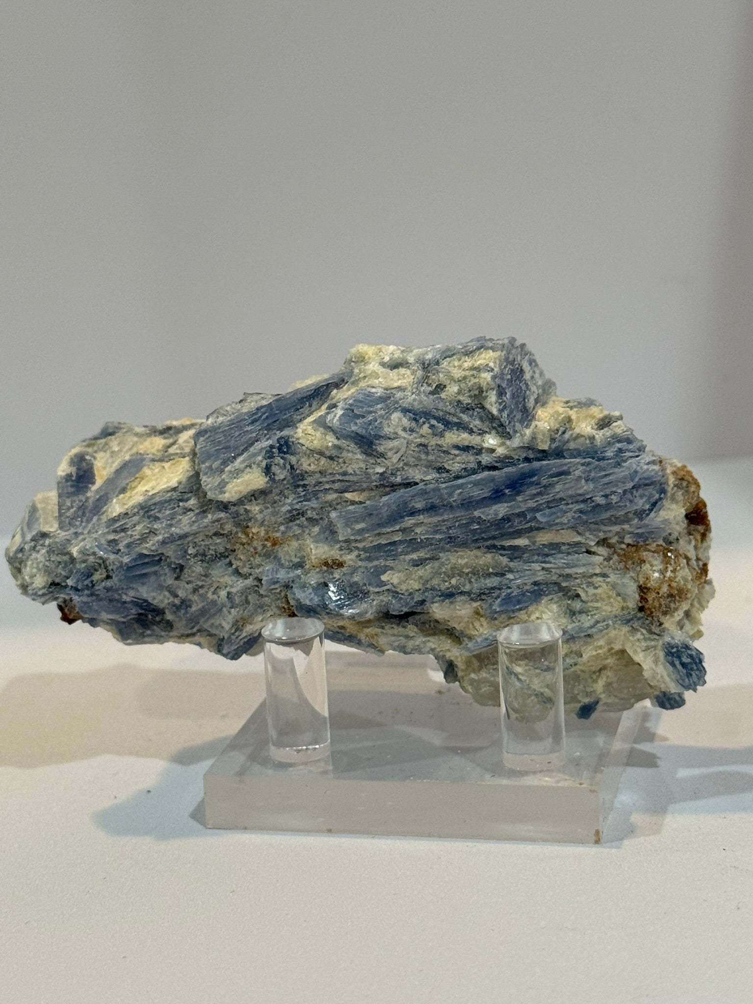 Blue Kyanite Cluster in Matrix
