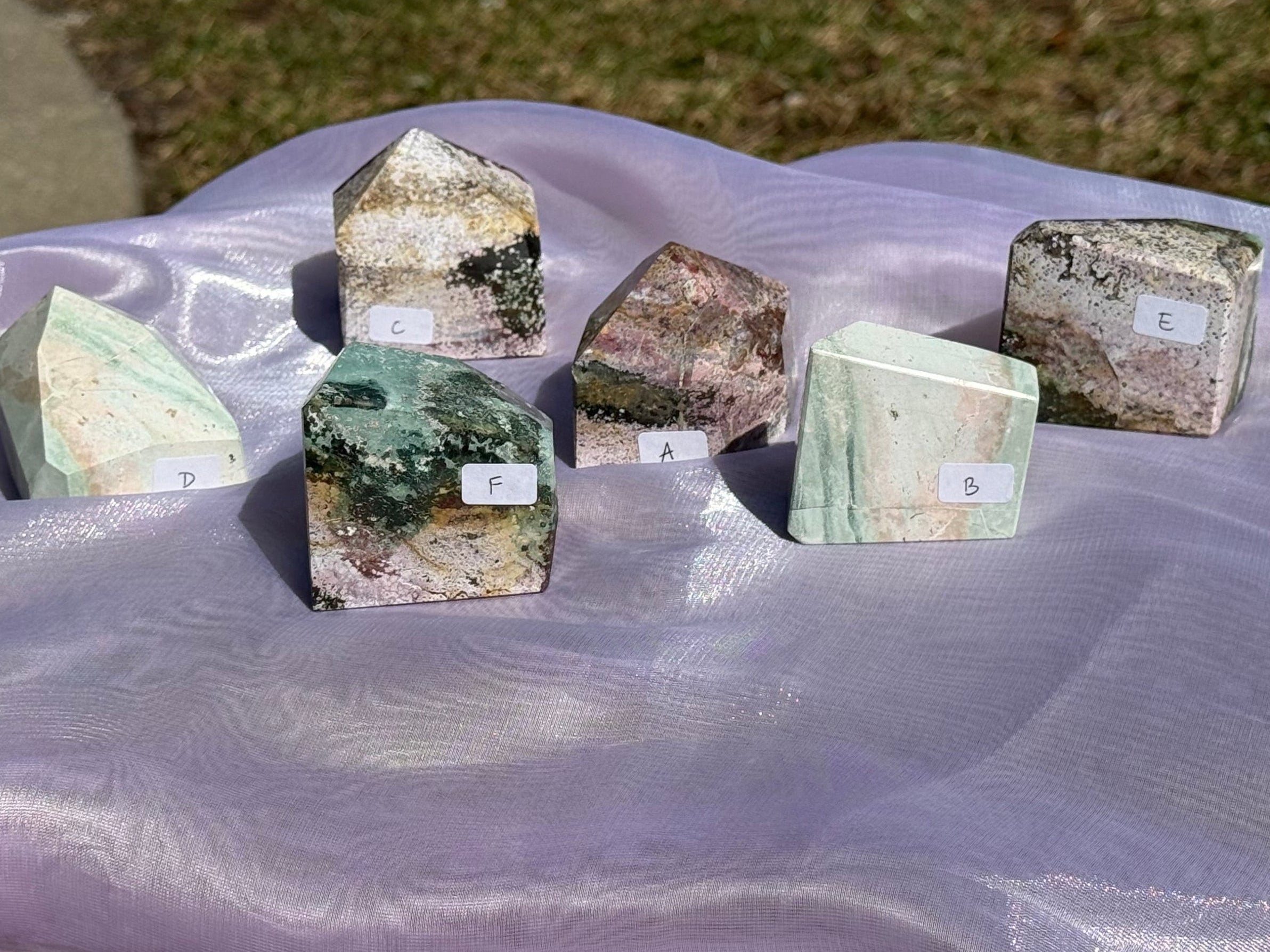 Unicorn Jasper Freeforms