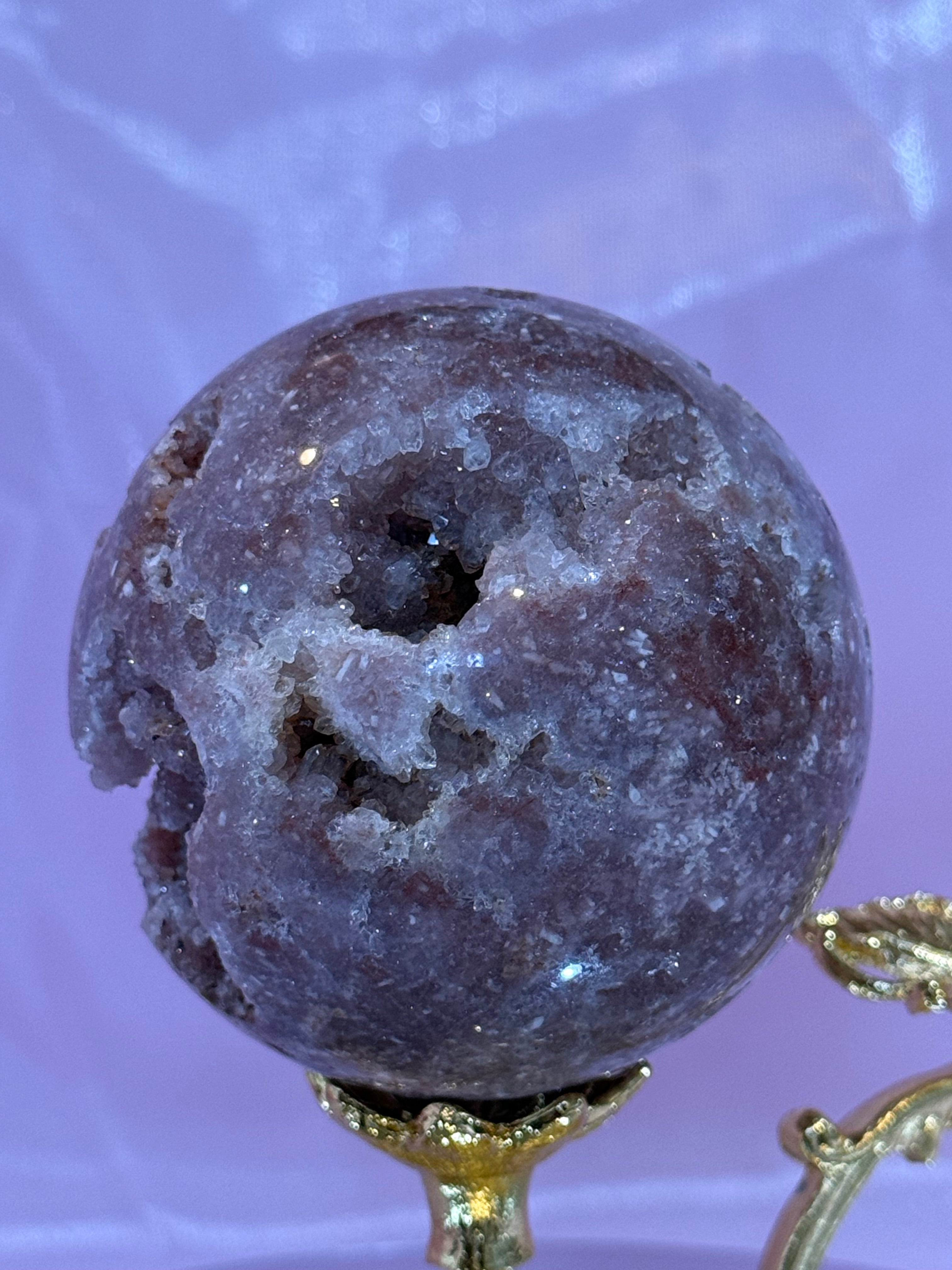 Pink Amethyst Sphere “C”