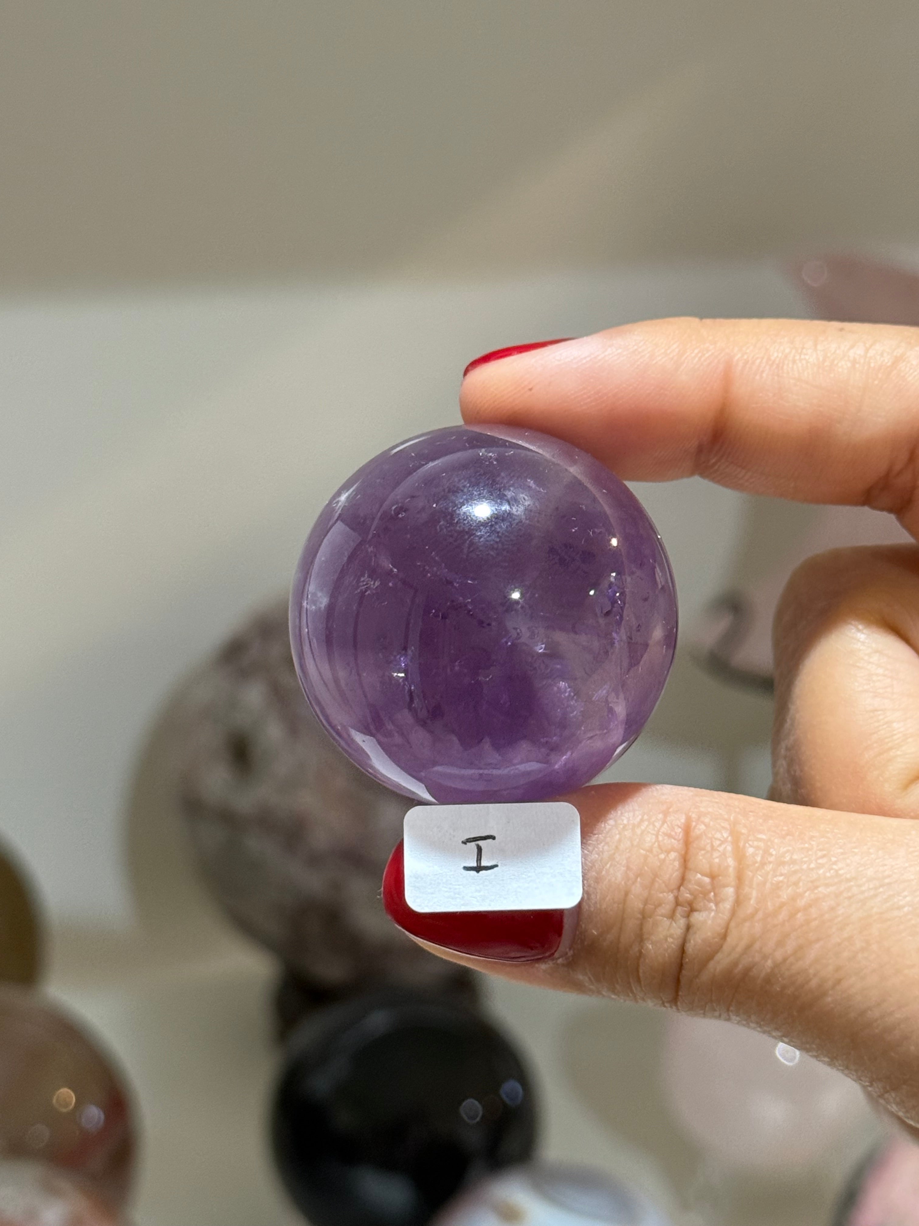 Phantom Amethyst Spheres