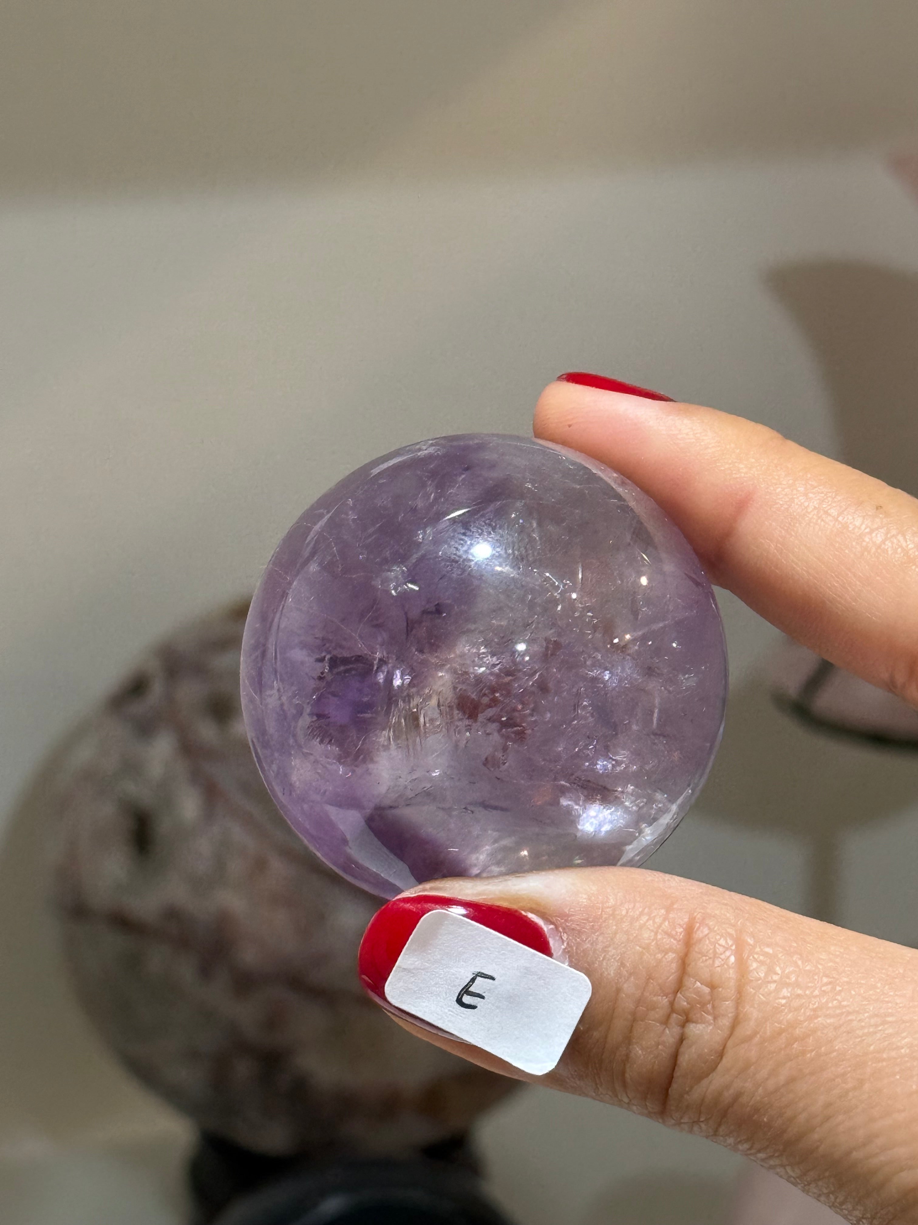 Phantom Amethyst Spheres
