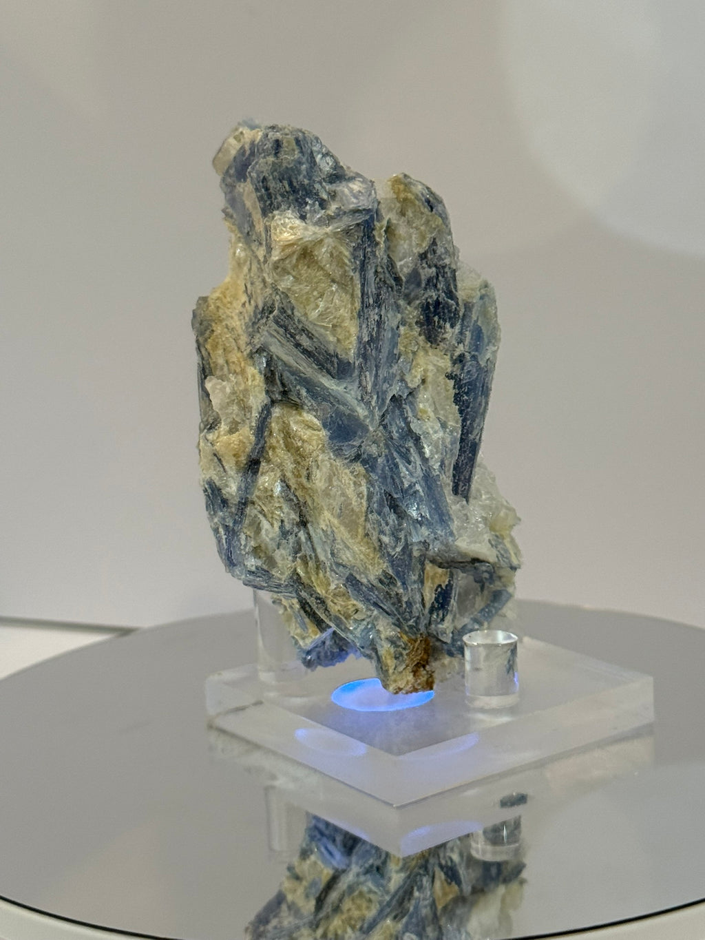 Blue Kyanite Cluster in Matrix