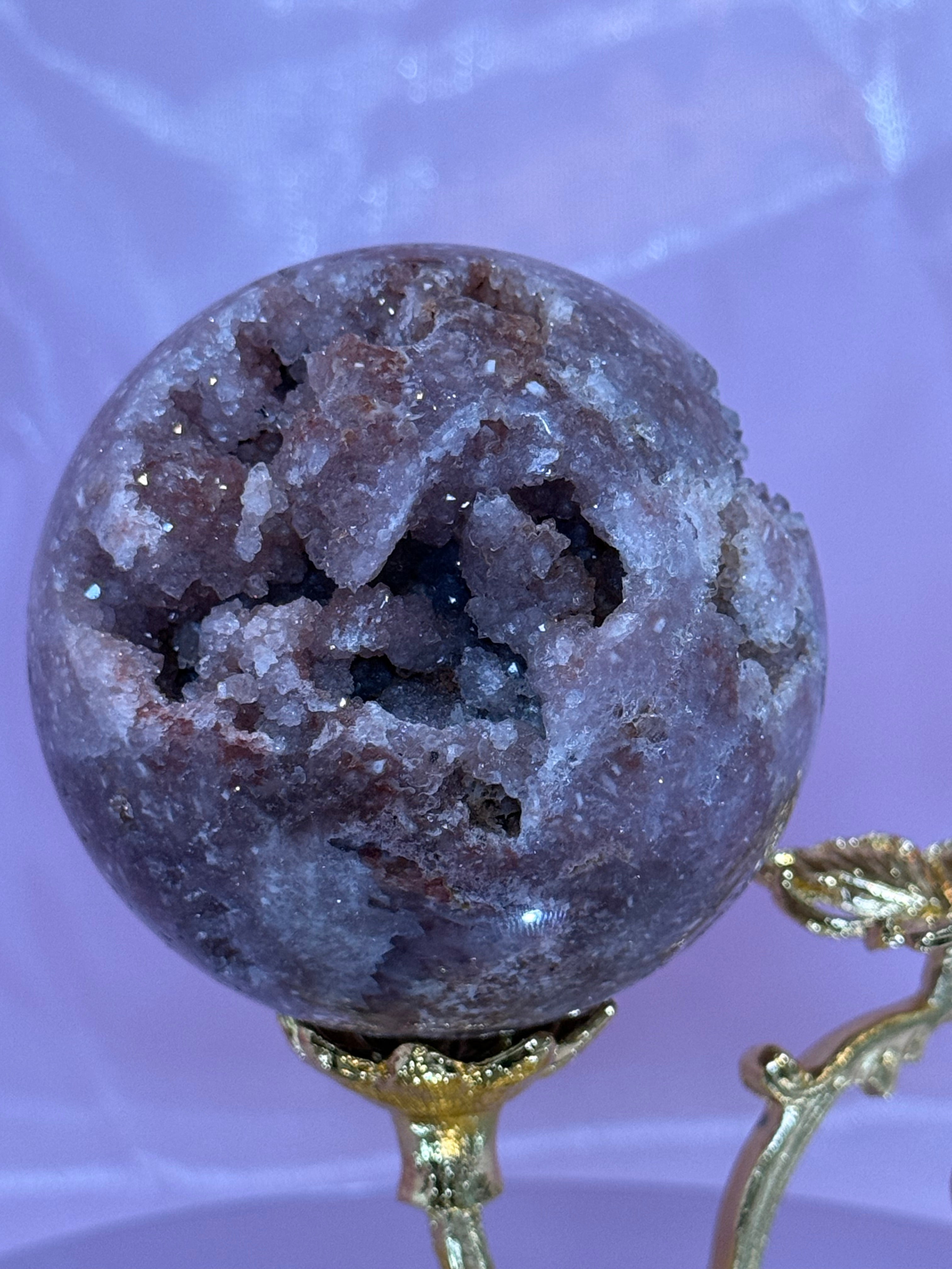 Pink Amethyst Sphere “C”