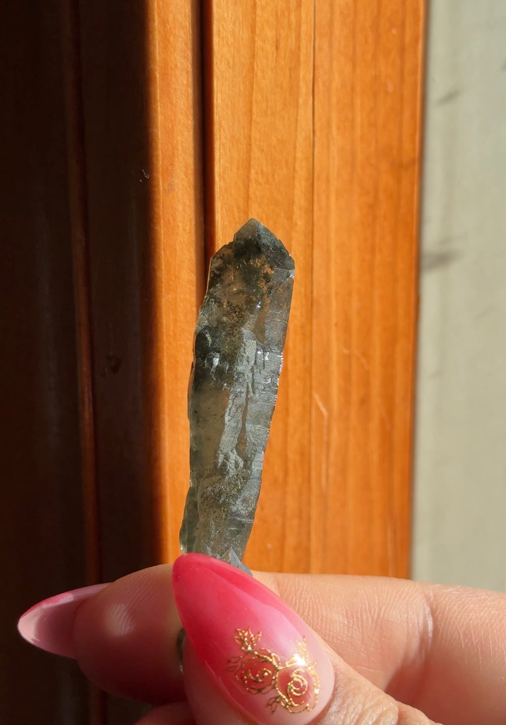 Chlorite included Quartz Specimen