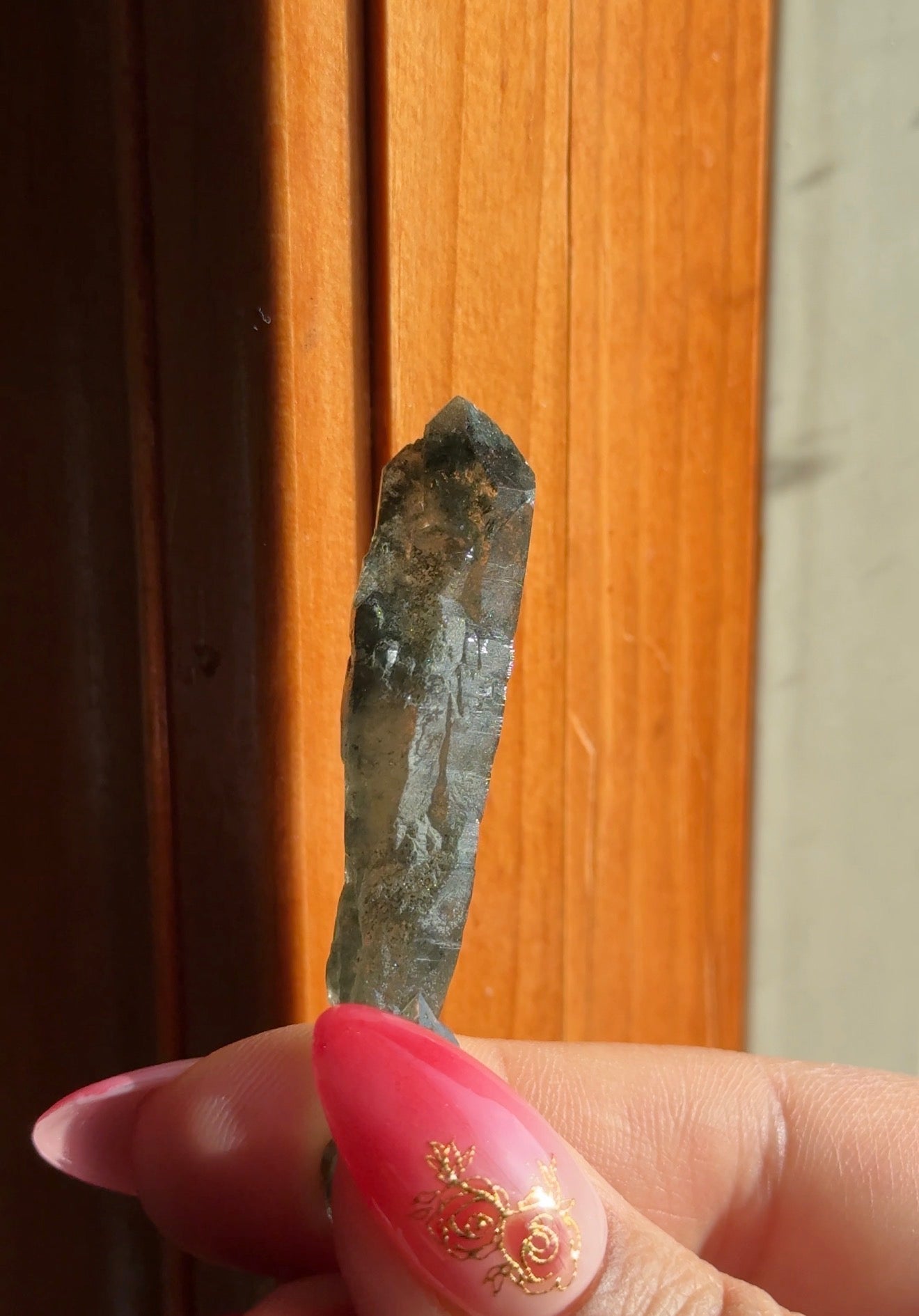 Chlorite included Quartz Specimen