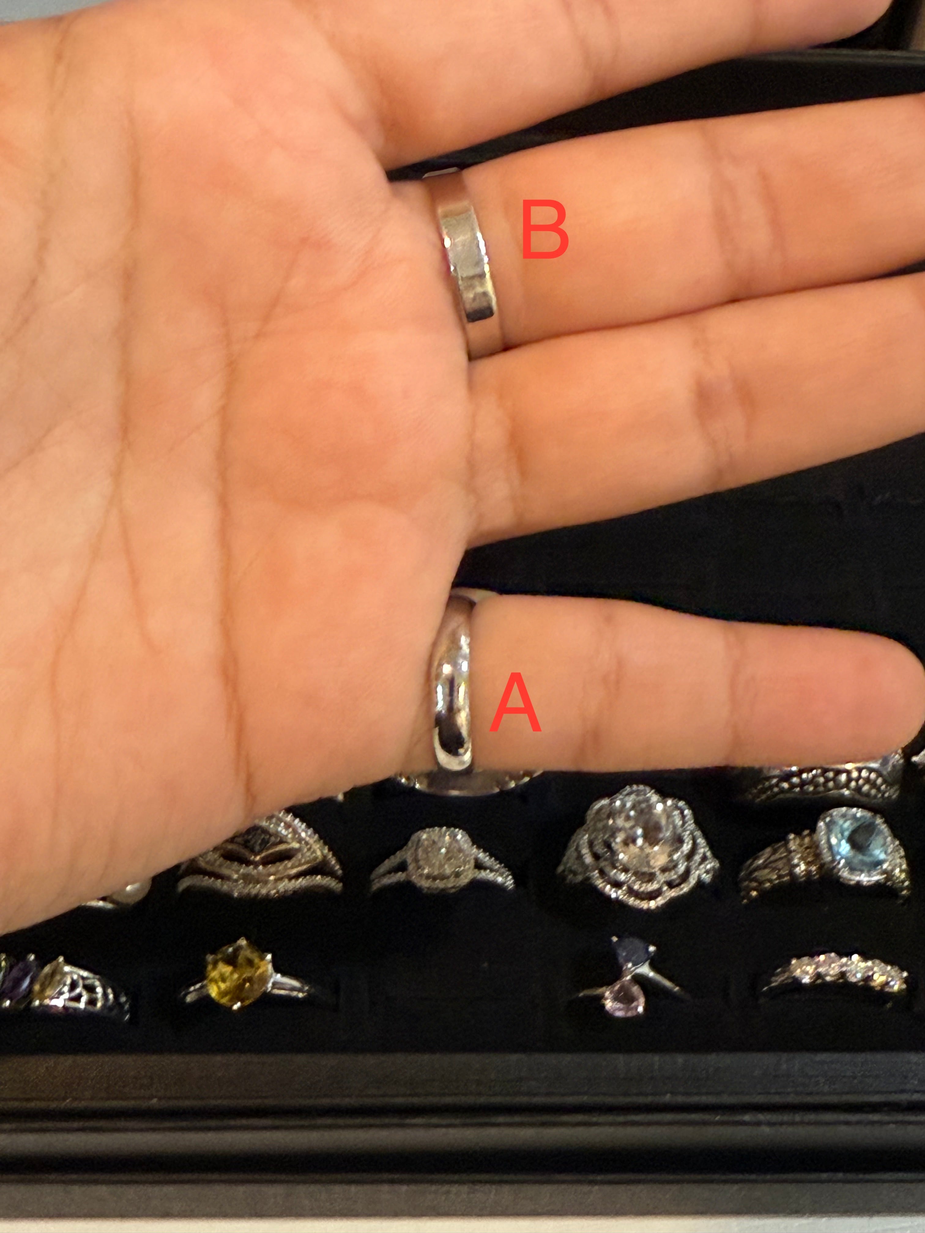 Sterling Silver Smoky Quartz Rings