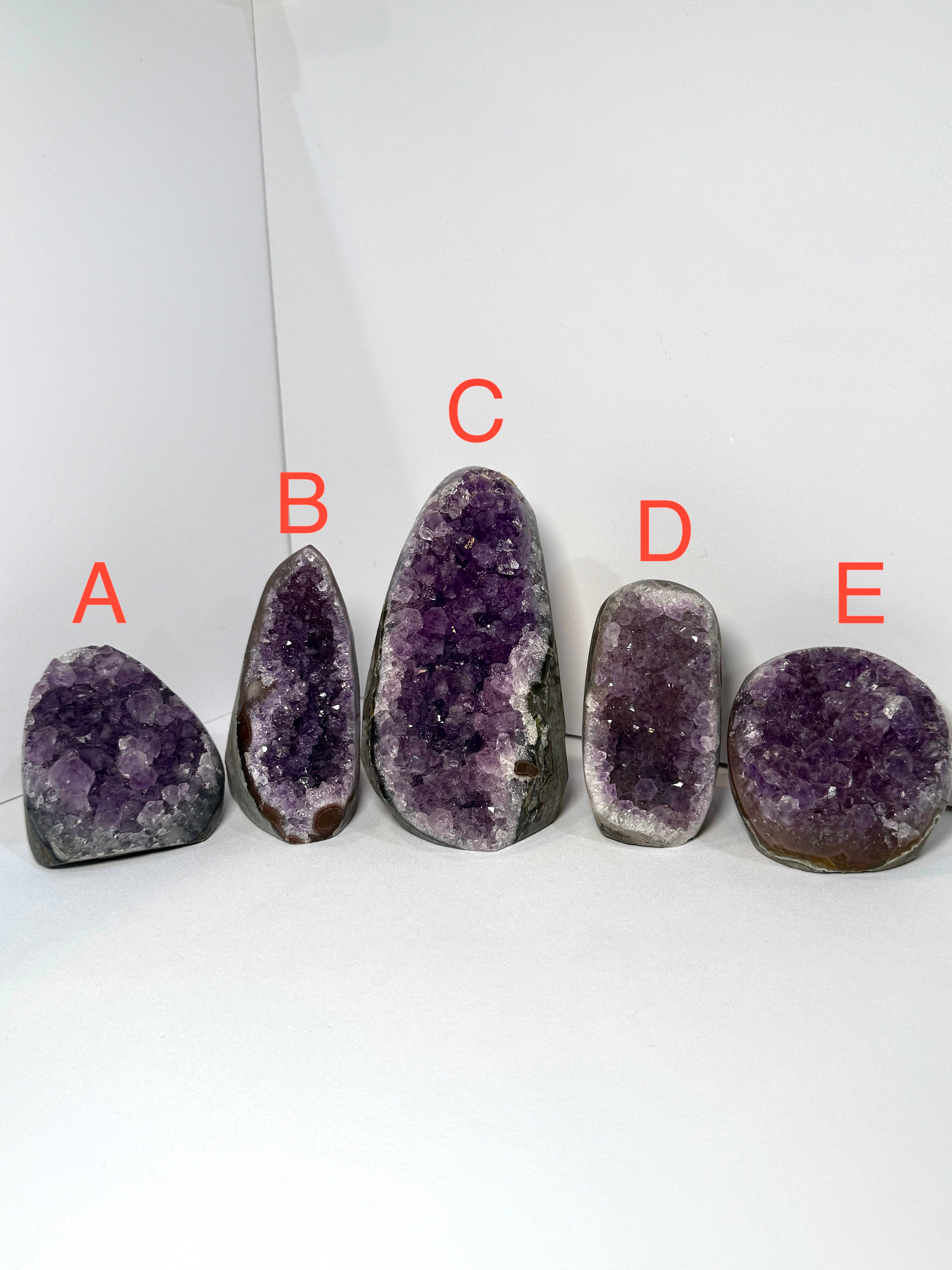 Amethyst Cut Basees