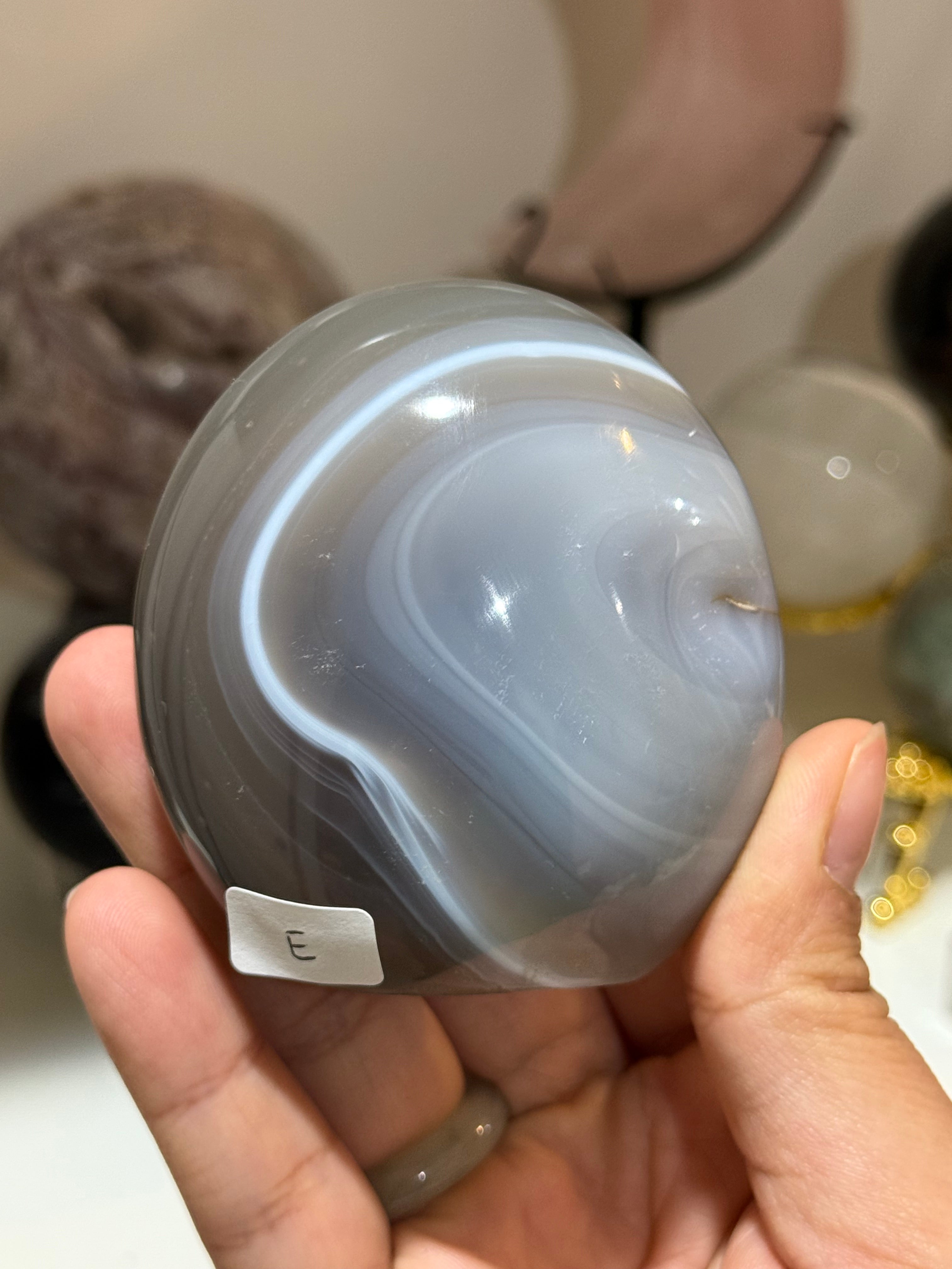 Orca Agate Cut Base Freeform