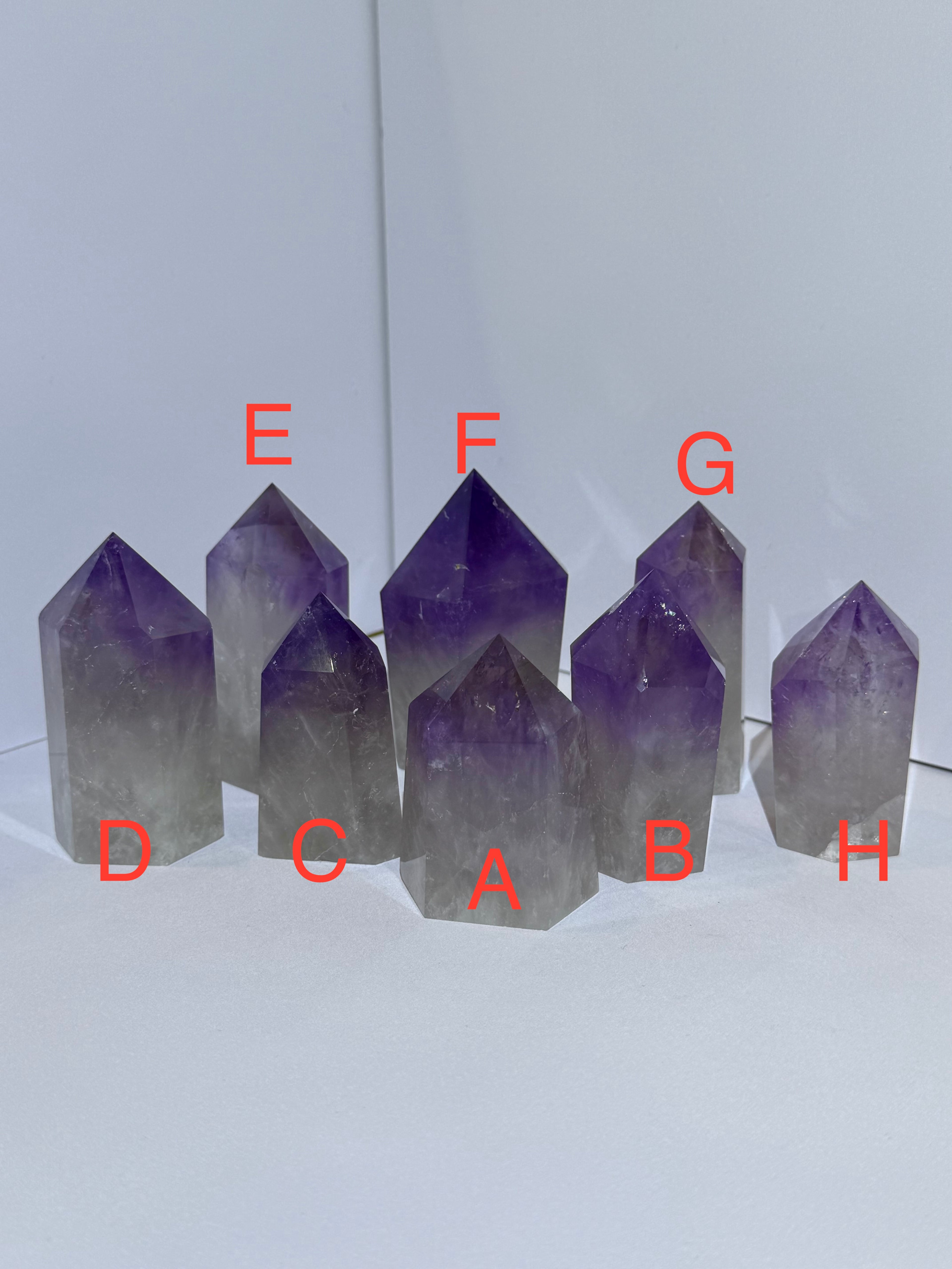 High Quality Amethyst Quartz Towers