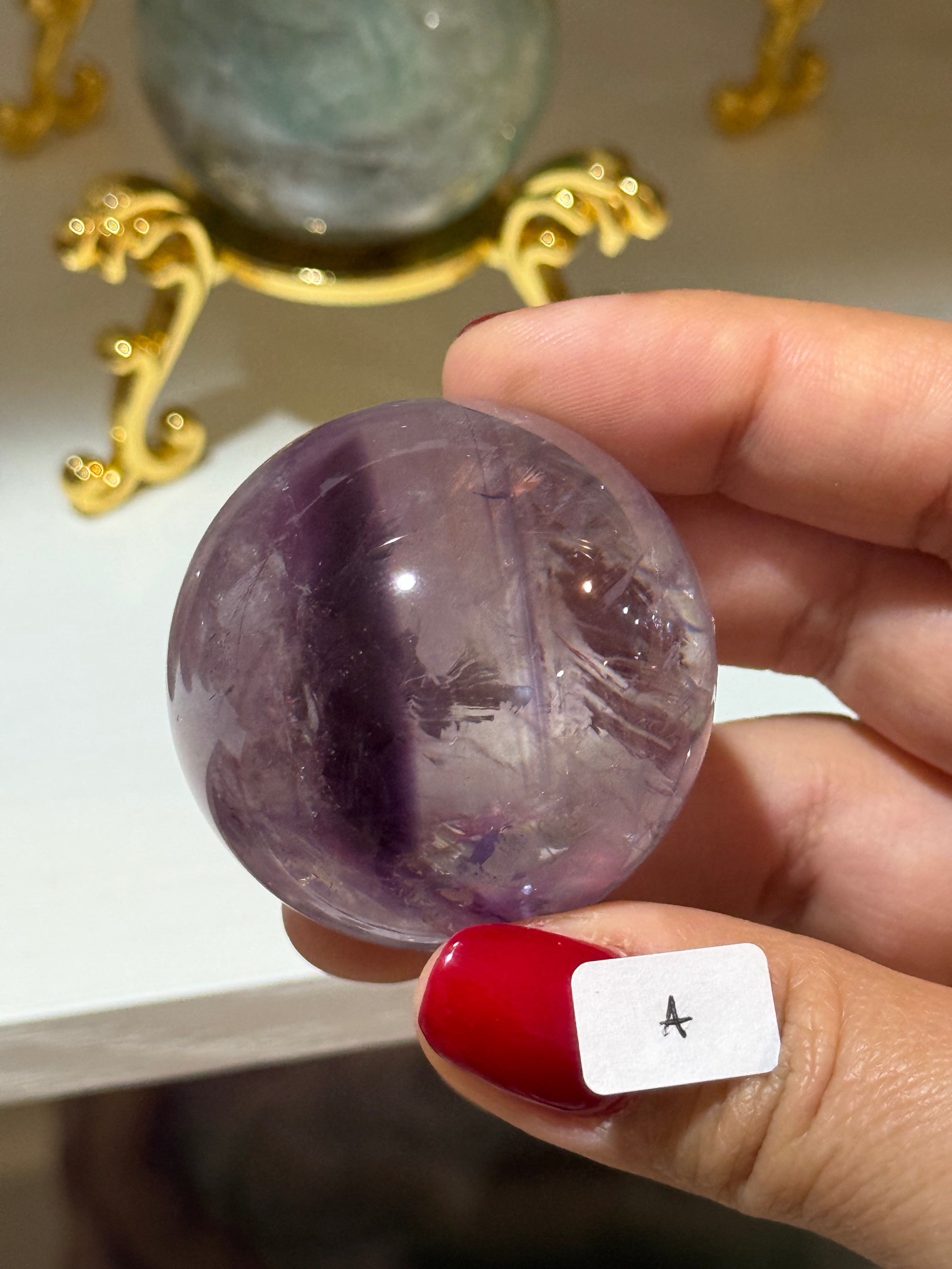 Phantom Amethyst Spheres