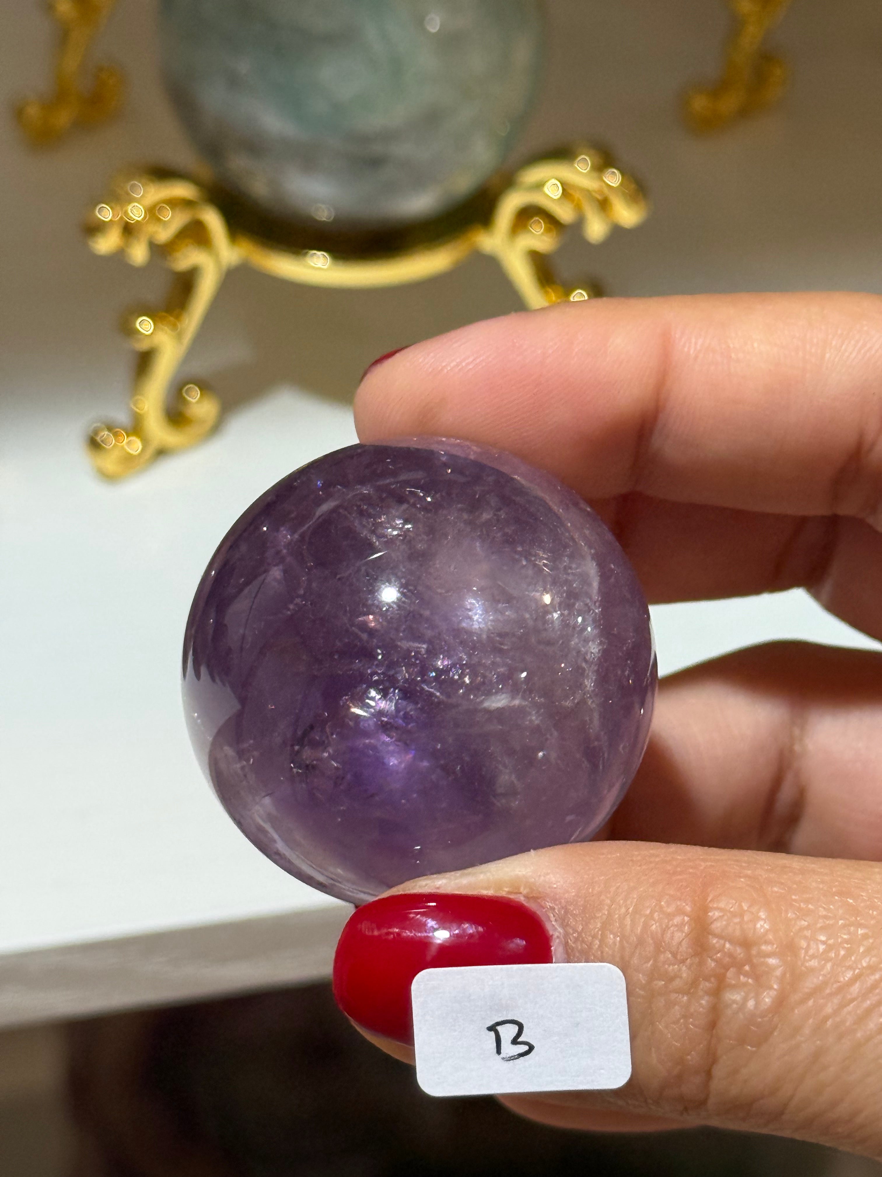 Phantom Amethyst Spheres