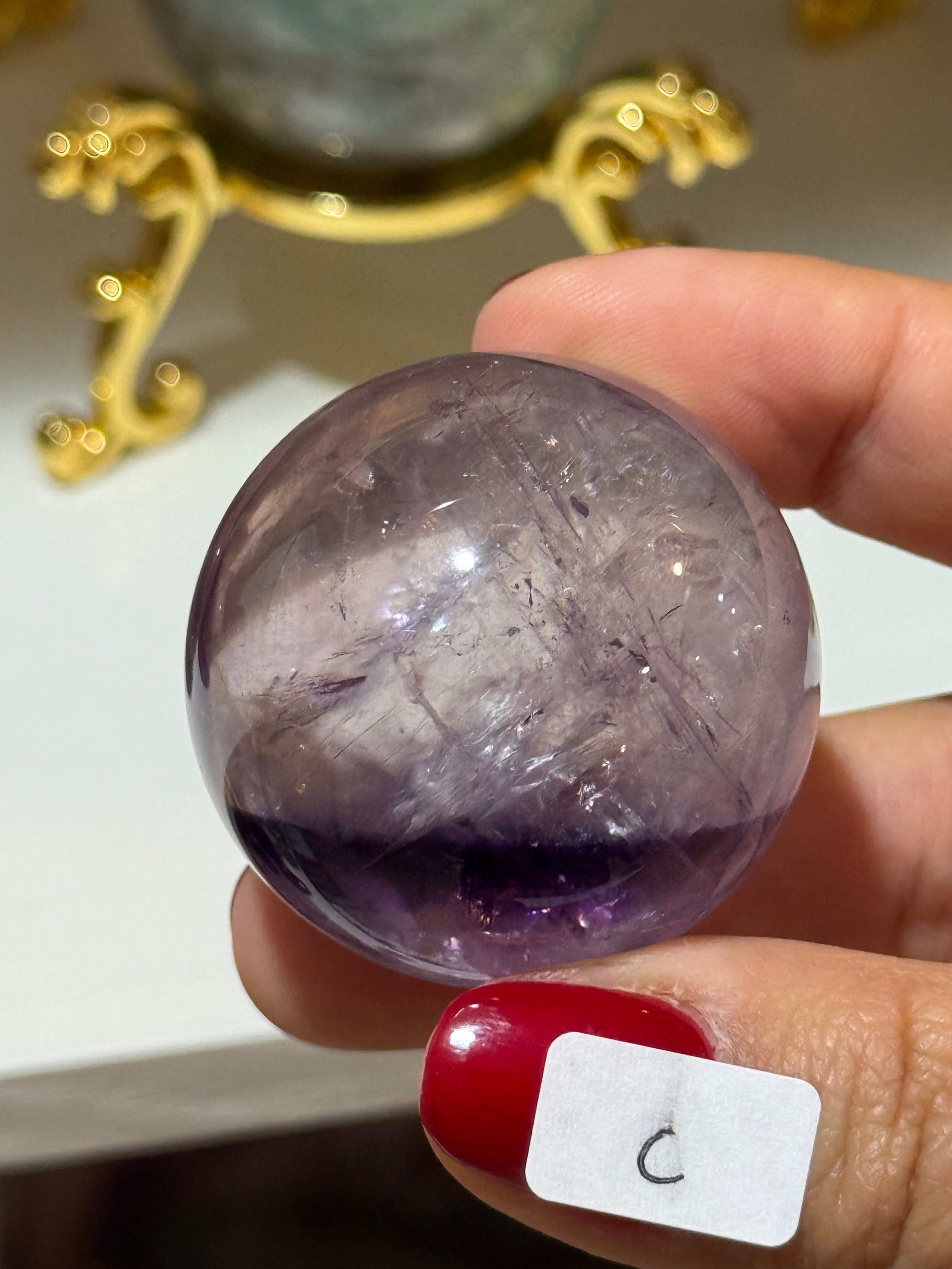 Phantom Amethyst Spheres