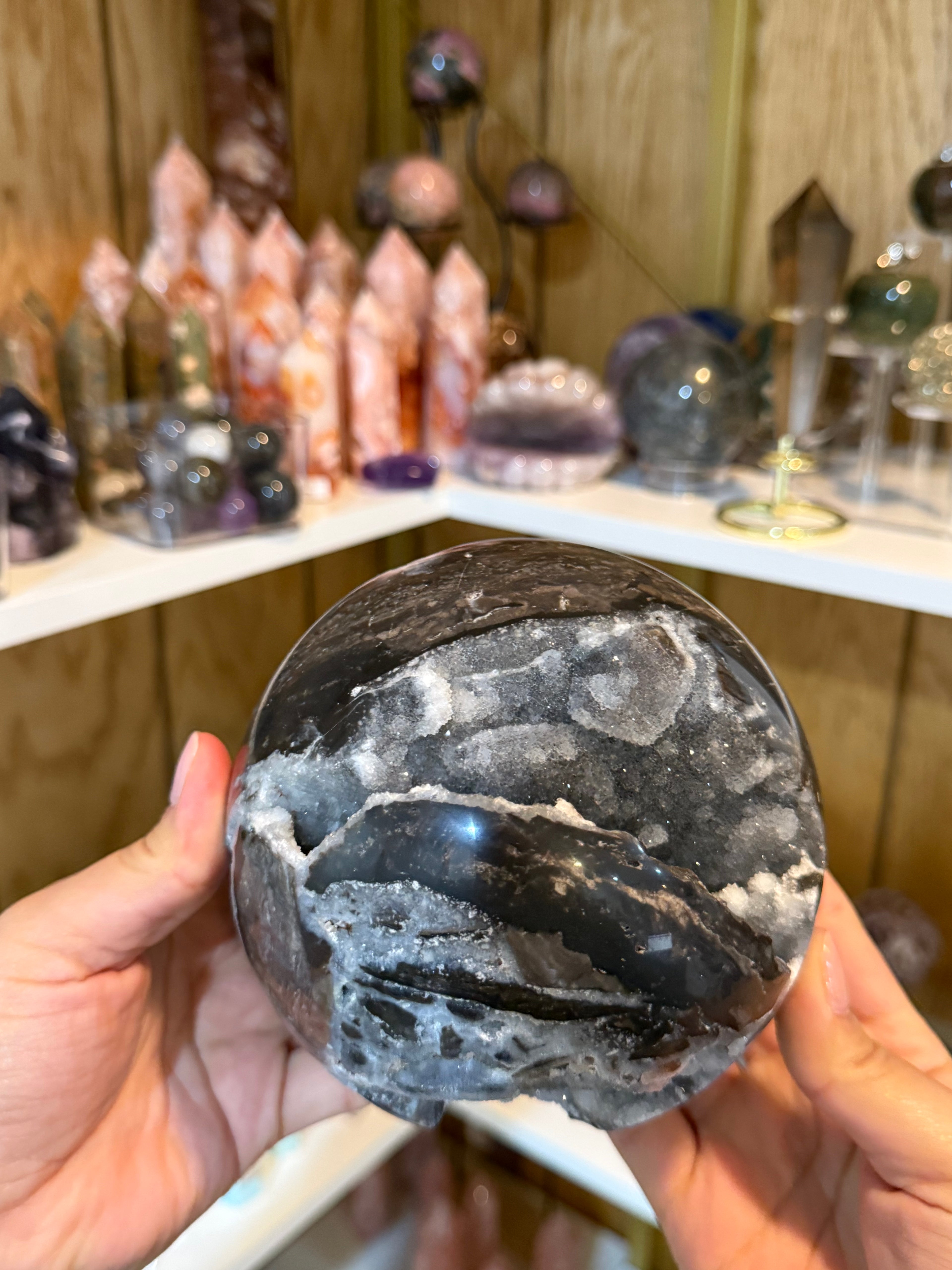 Over 5 lbs Sphalerite Sphere