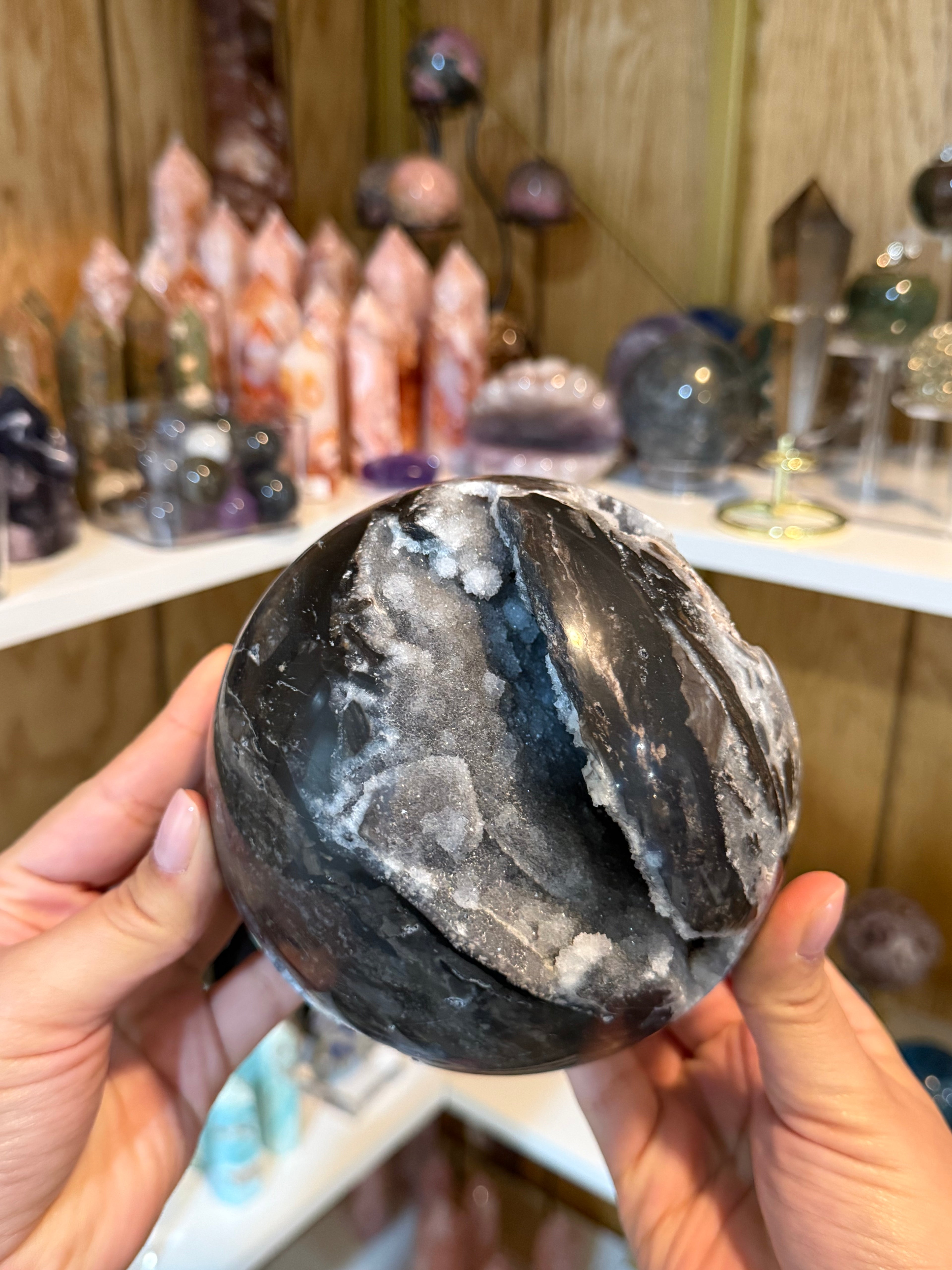 Over 5 lbs Sphalerite Sphere