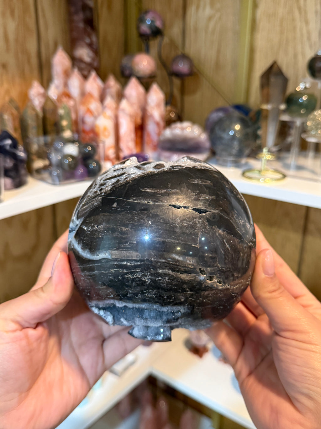 Over 5 lbs Sphalerite Sphere