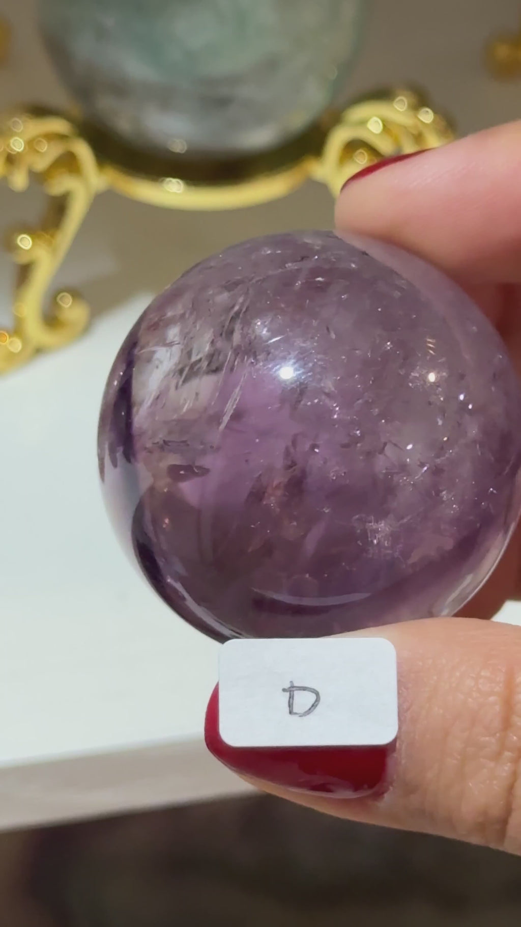 Phantom Amethyst Spheres