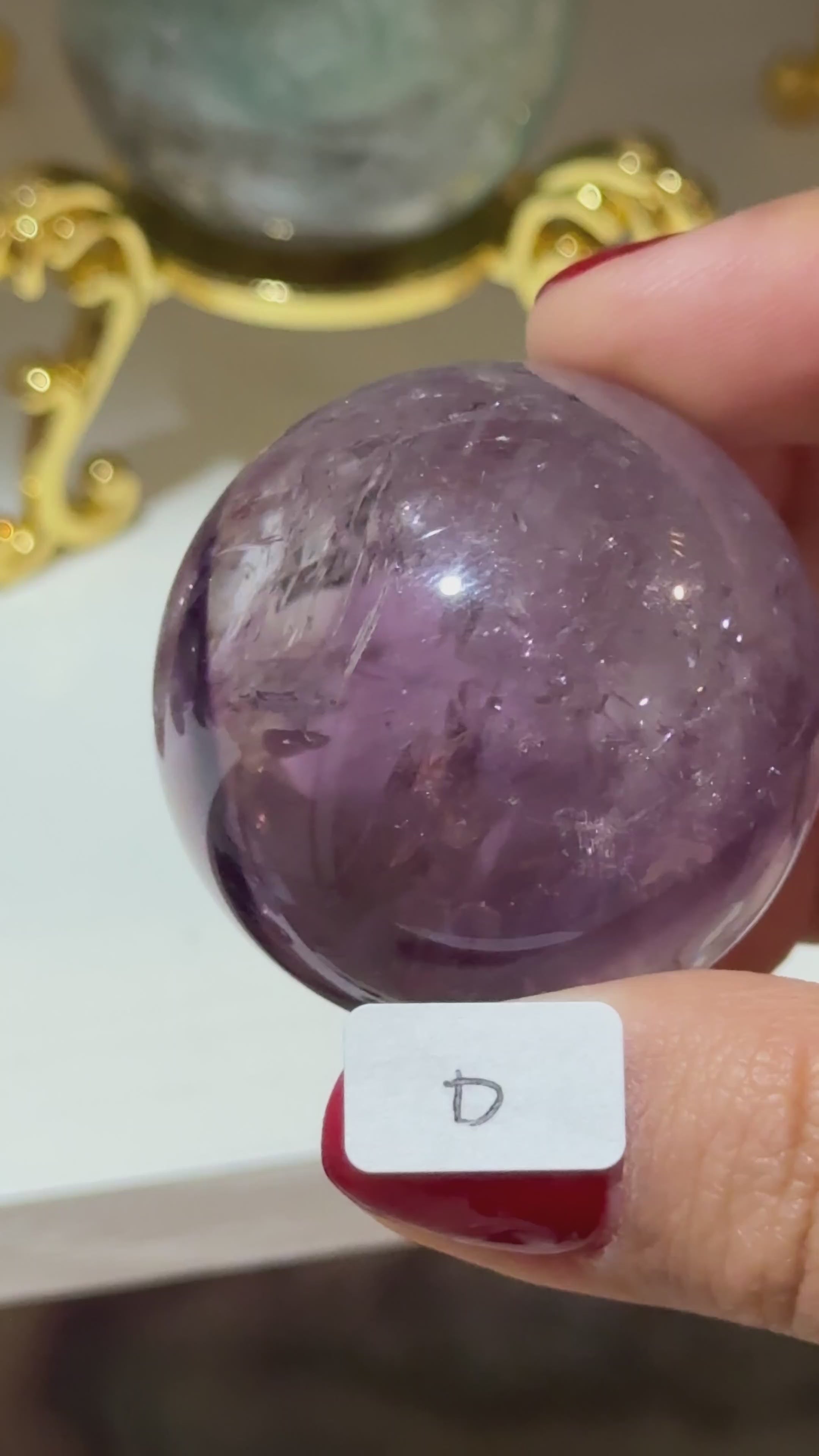 Phantom Amethyst Spheres