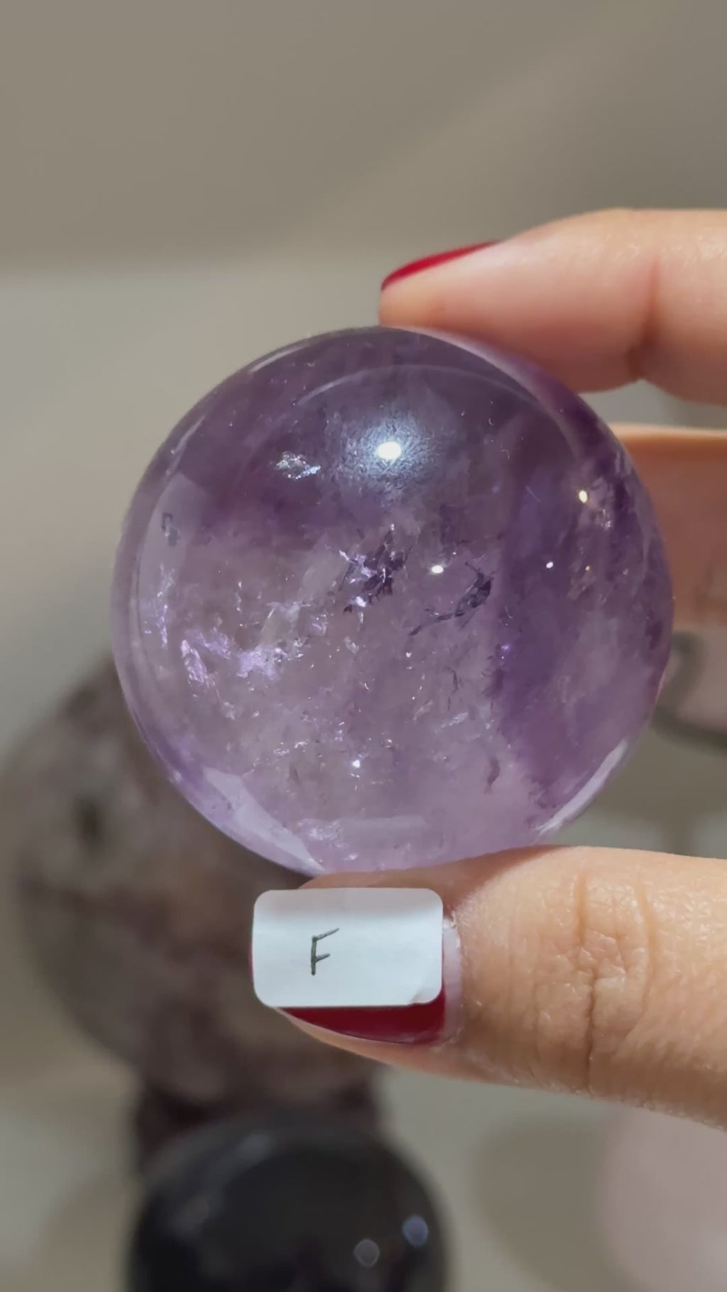 Phantom Amethyst Spheres