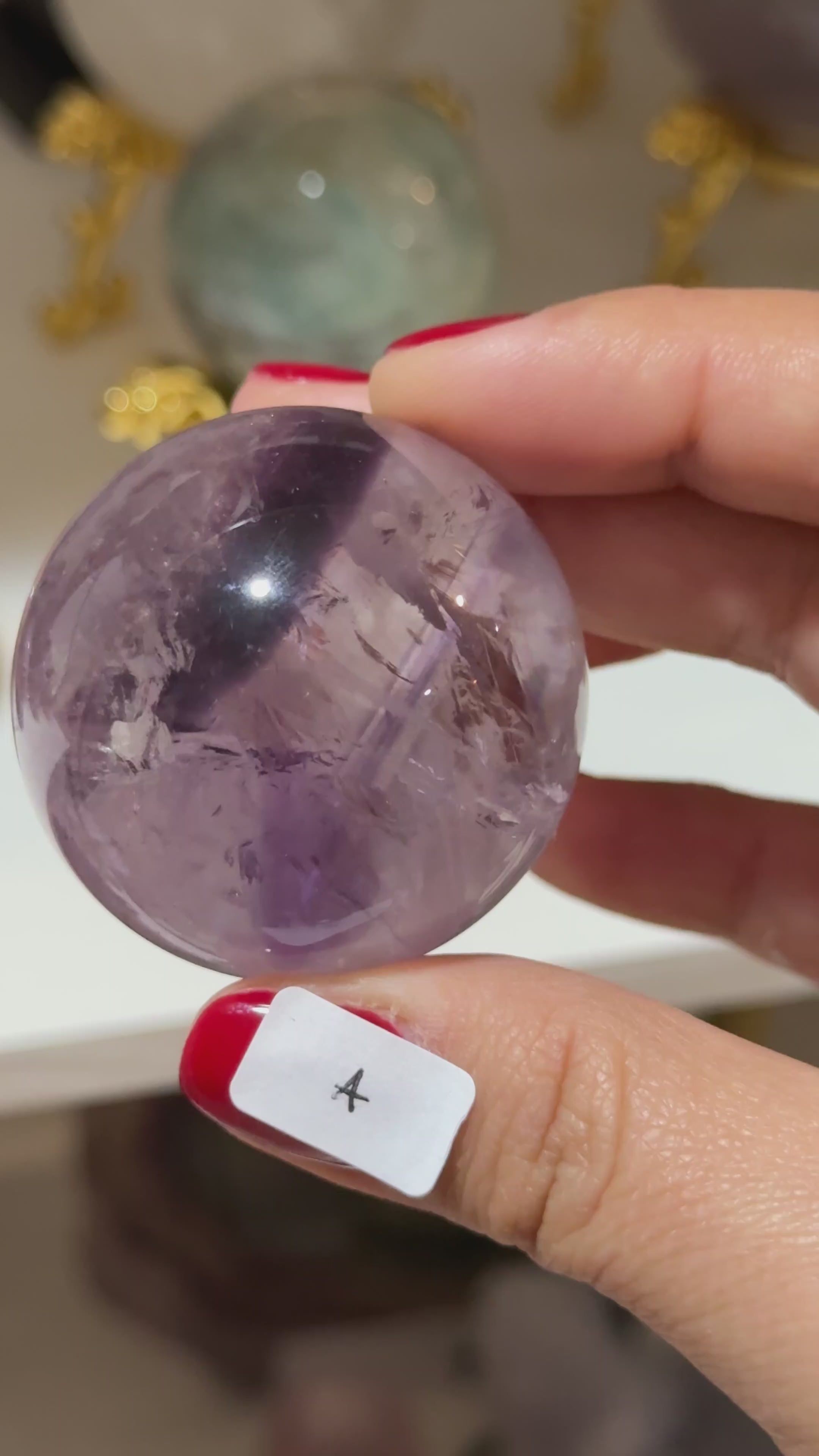Phantom Amethyst Spheres
