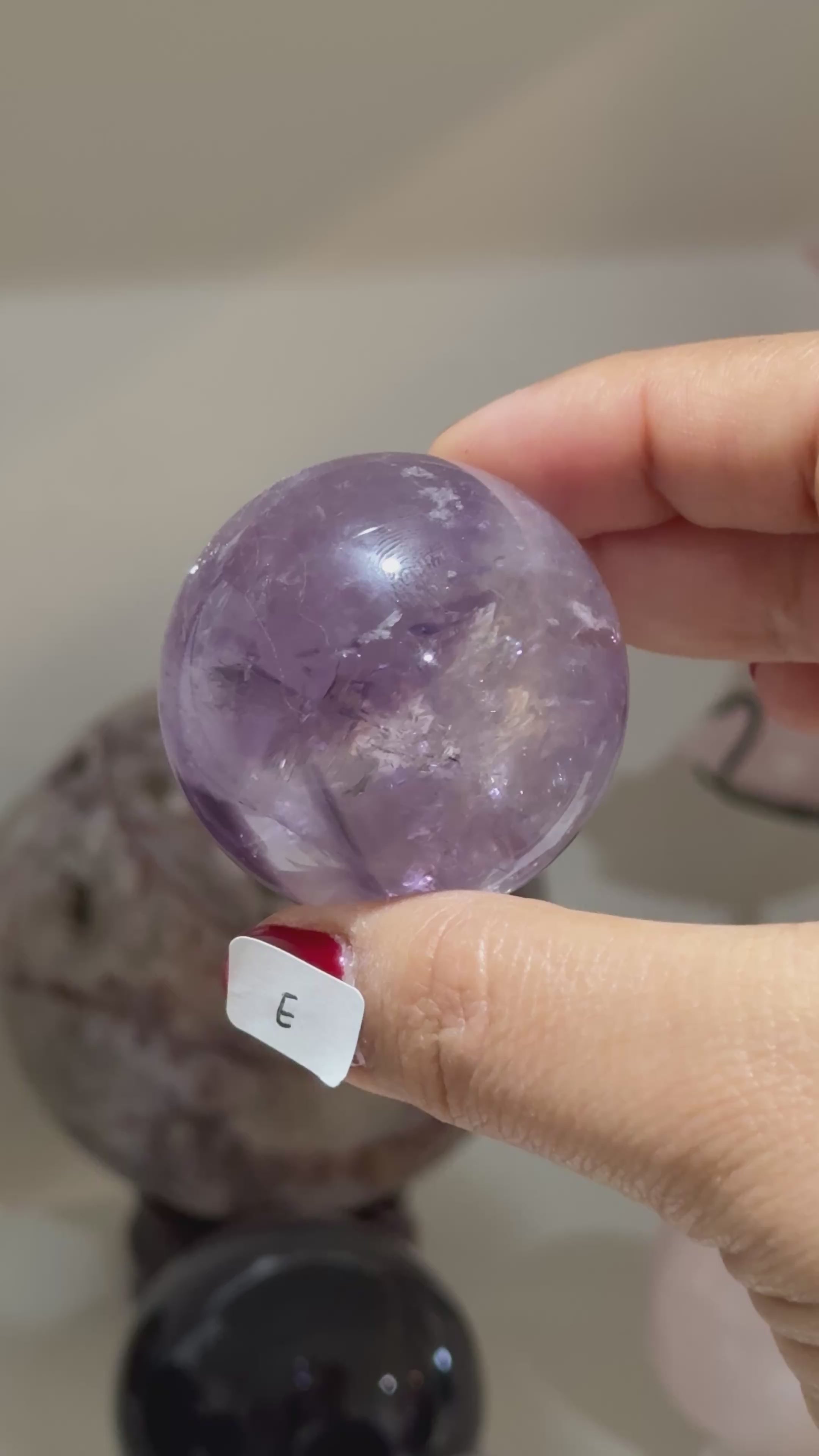 Phantom Amethyst Spheres