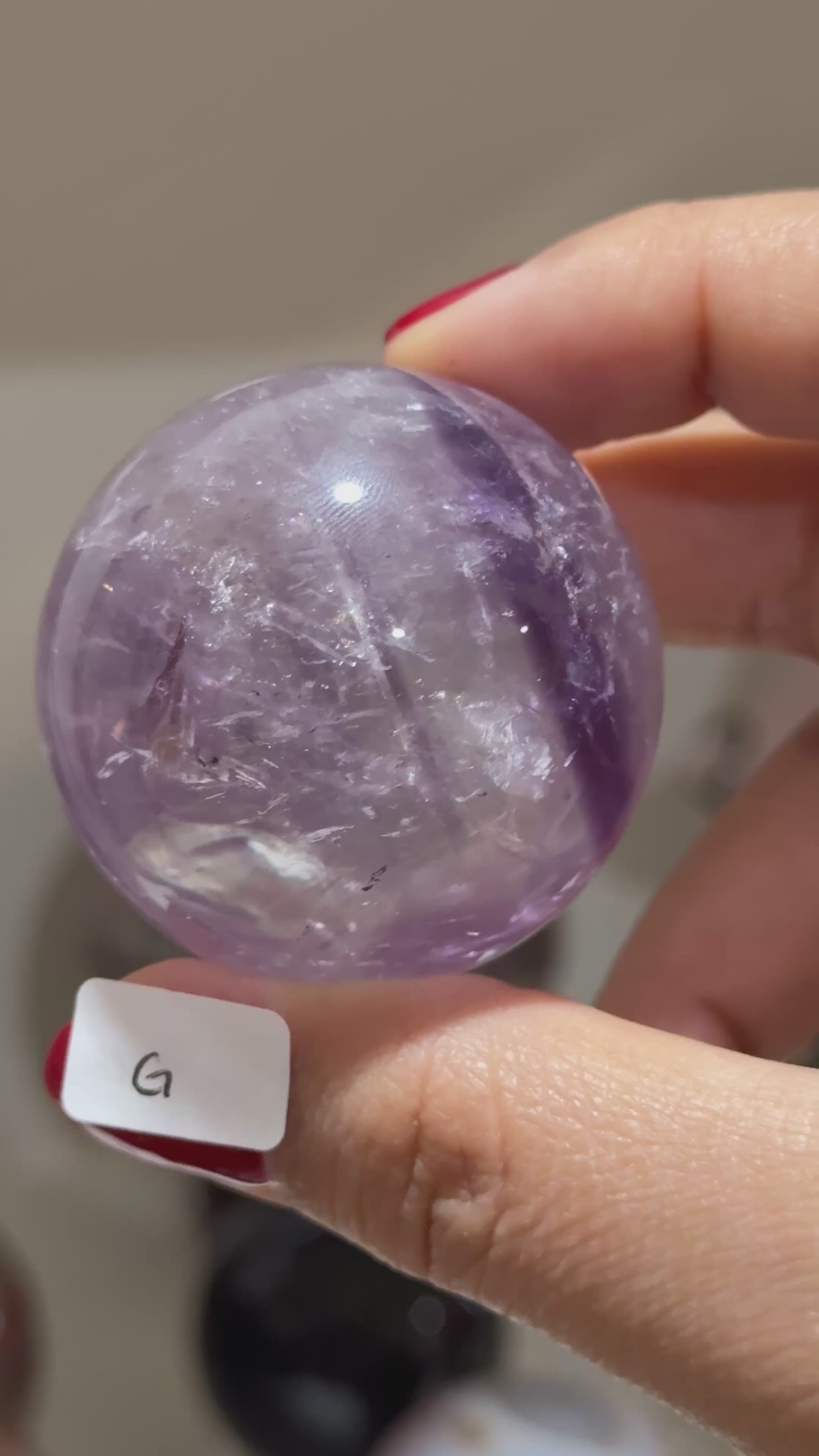 Phantom Amethyst Spheres