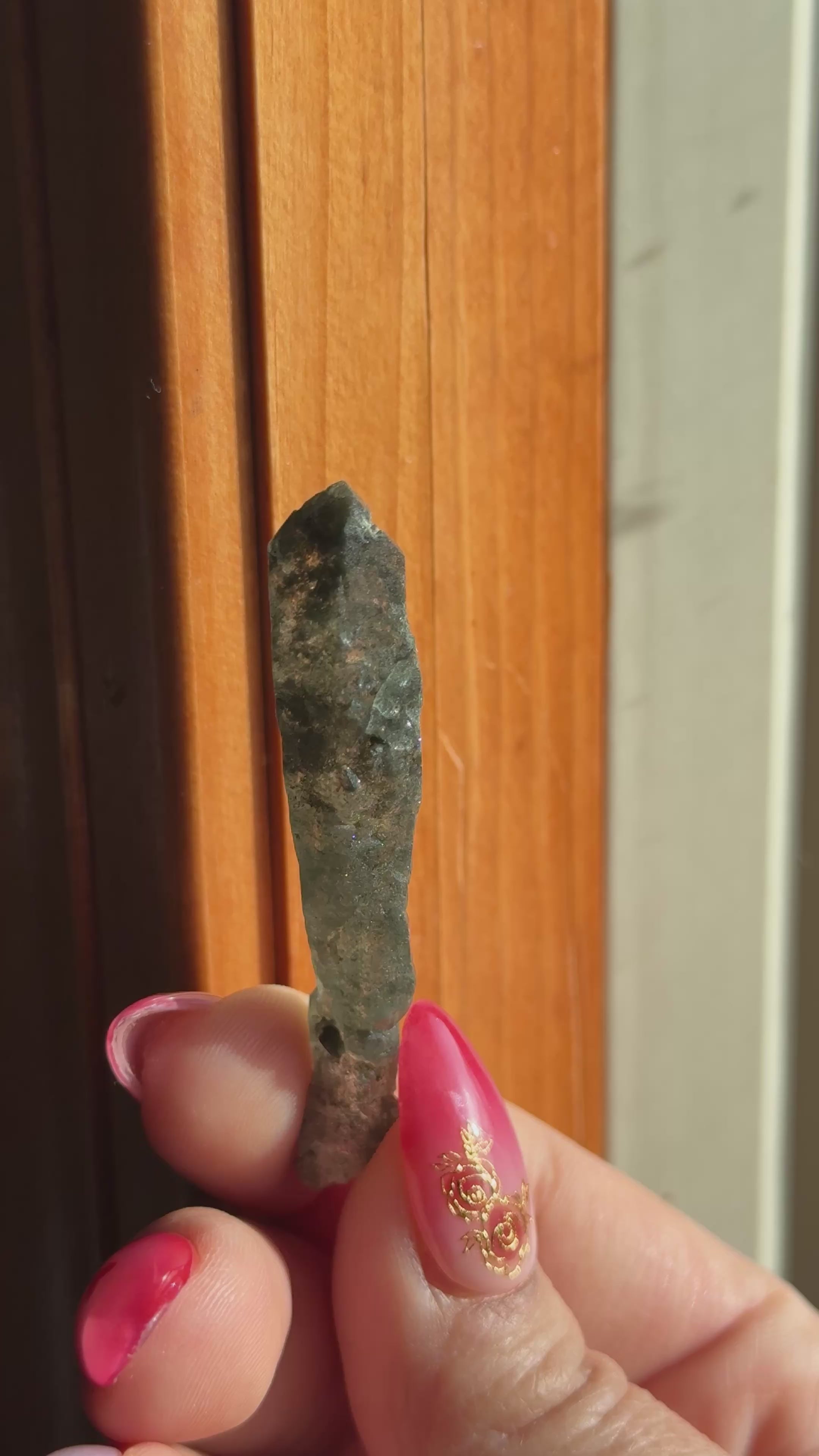 Chlorite included Quartz Specimen