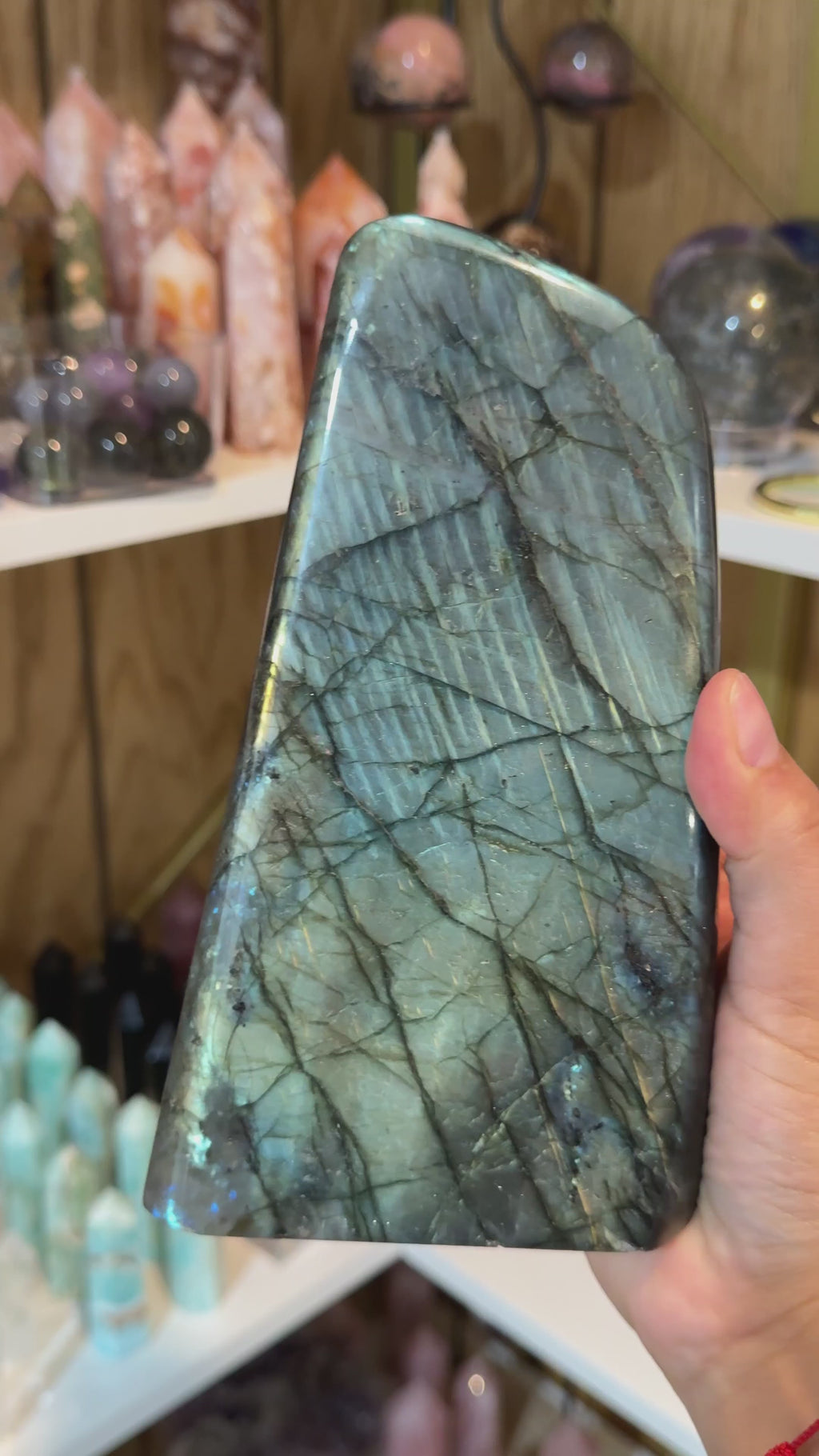 Over 3 lbs Labradorite Freeform