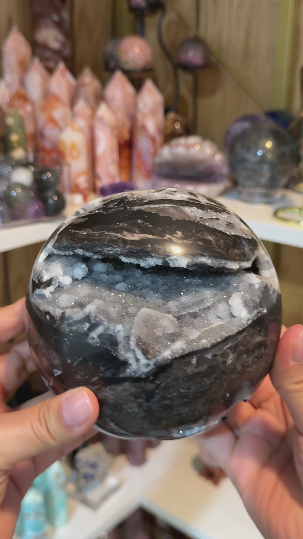 Over 5 lbs Sphalerite Sphere